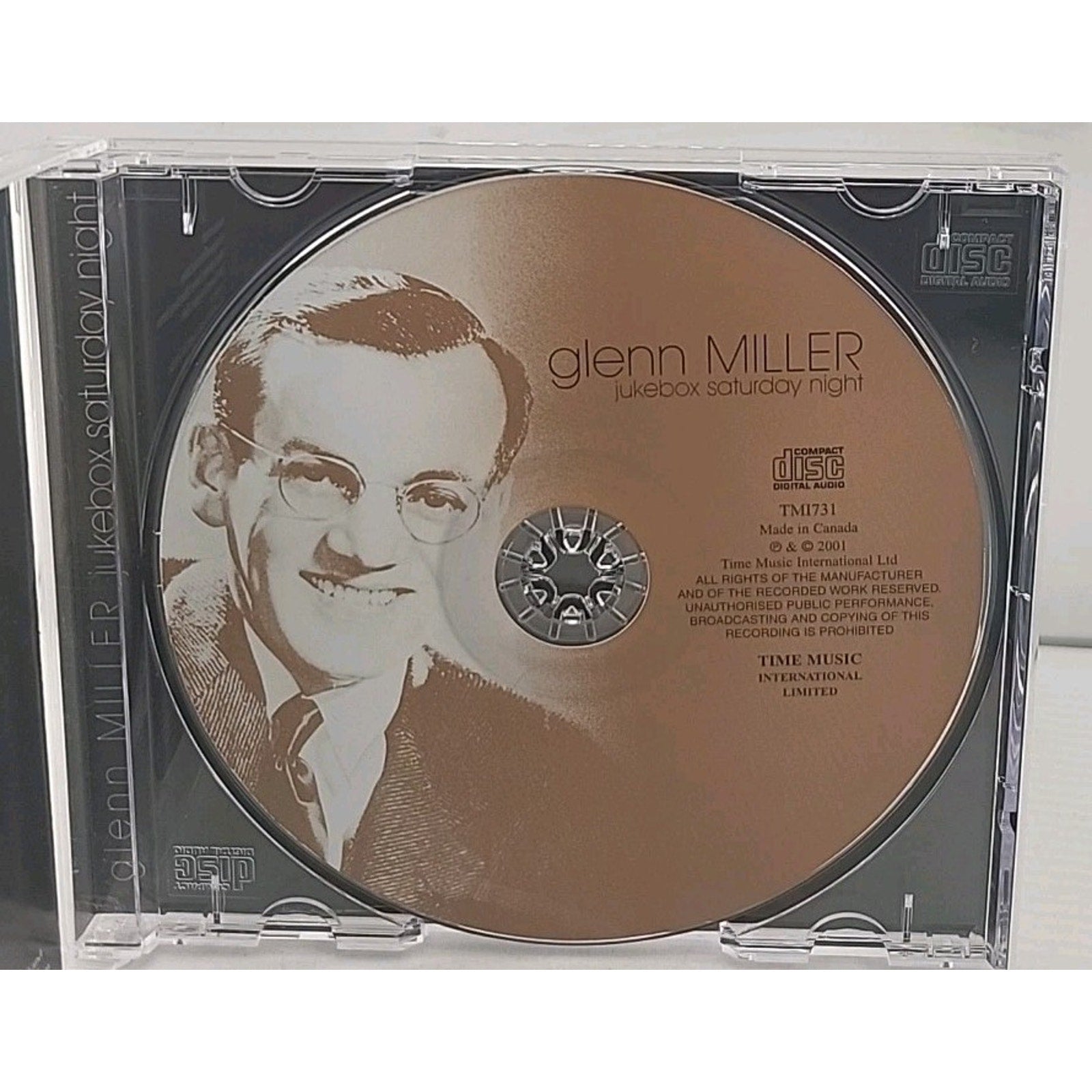 Glenn Miller Jukebox Saturday Night Music CD Album