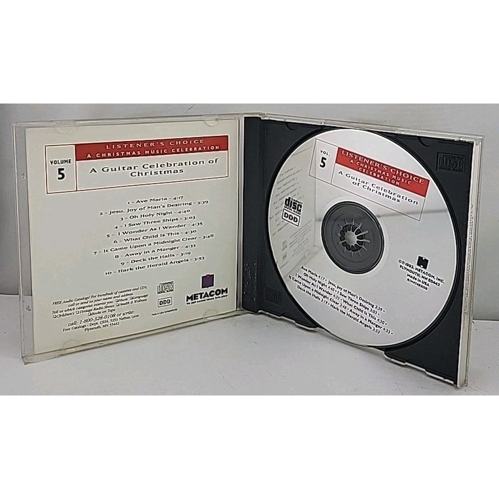 Christmas Music Celebration, A Guitar Celebration of Christmas (1993 CD) VOL 5