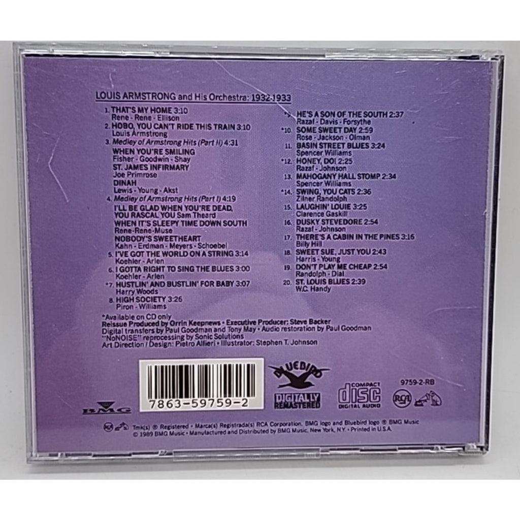 Laughin' Louie (1932-1933) by Louis Armstrong & His Orchestra (CD, Sep-1989)
