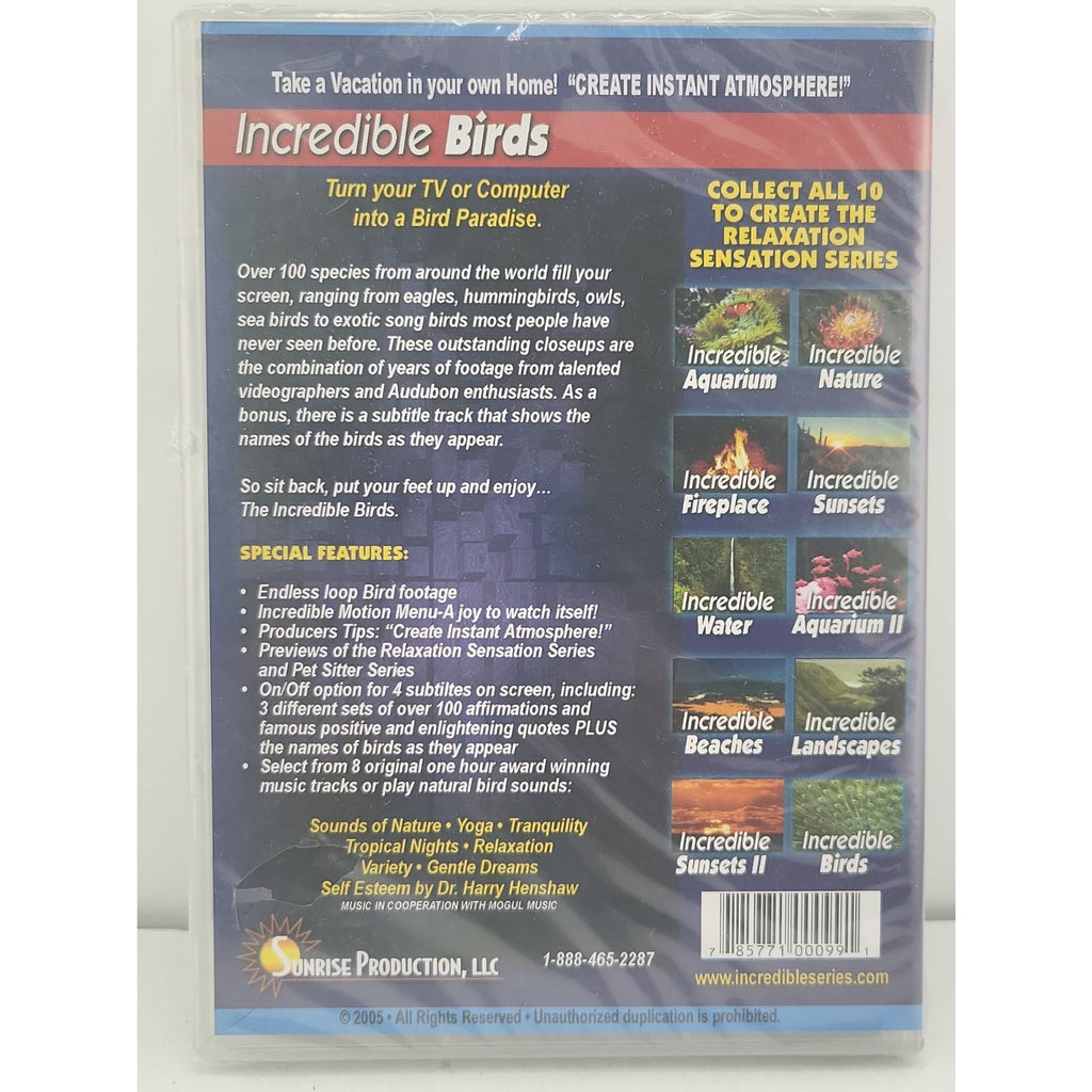 Incredible Birds - DVD - *Brand New*