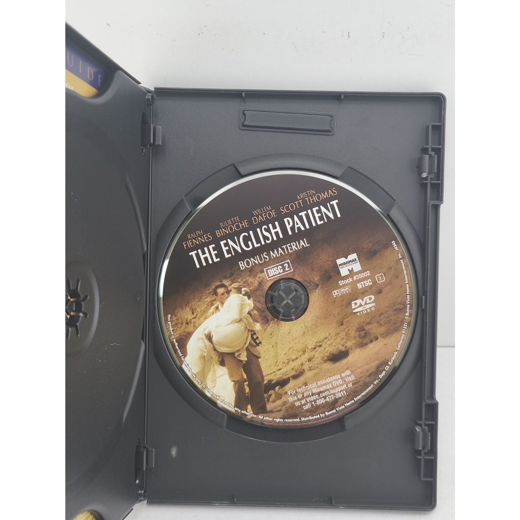 The English Patient (DVD, 2004, 2-Disc Set, Collector's Edition)