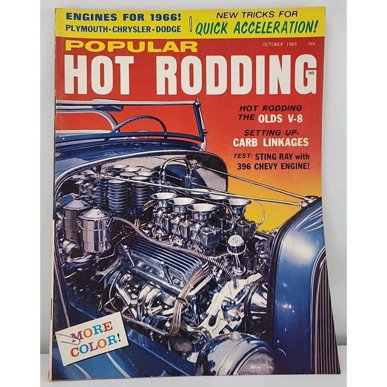 Popular Hot Rodding Magazine October 1965