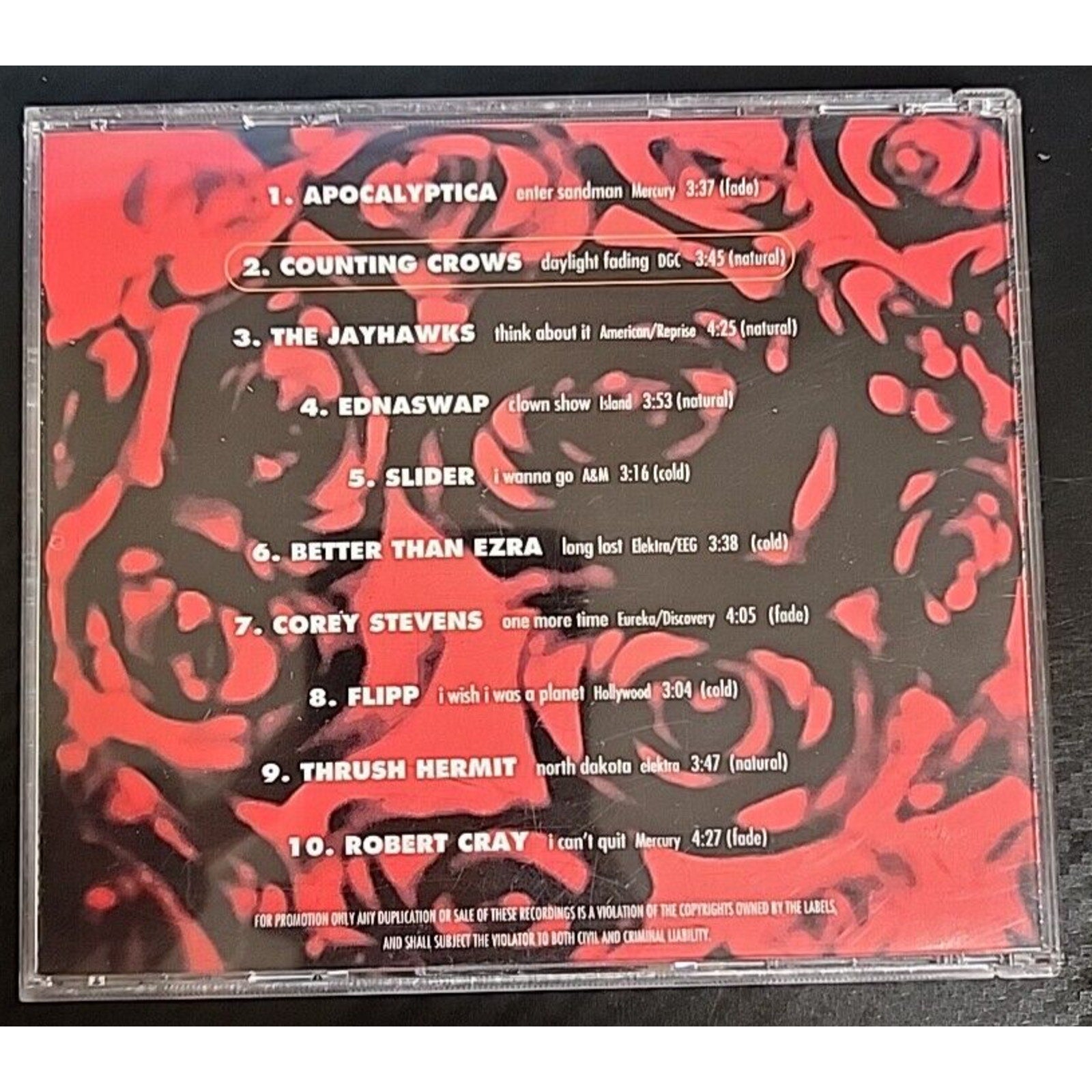 The Album Network's Rock Tuneup 164 March 28, 1997 (CD)