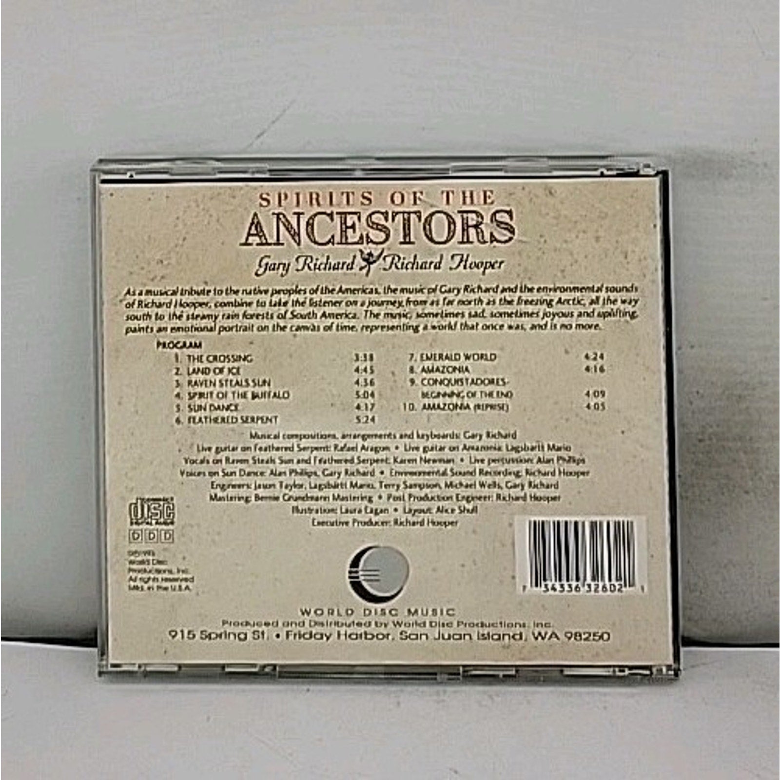 Tribute to Native Peoples of the Americas 3 CD Box Set Lasley Fitzgerald Hooper