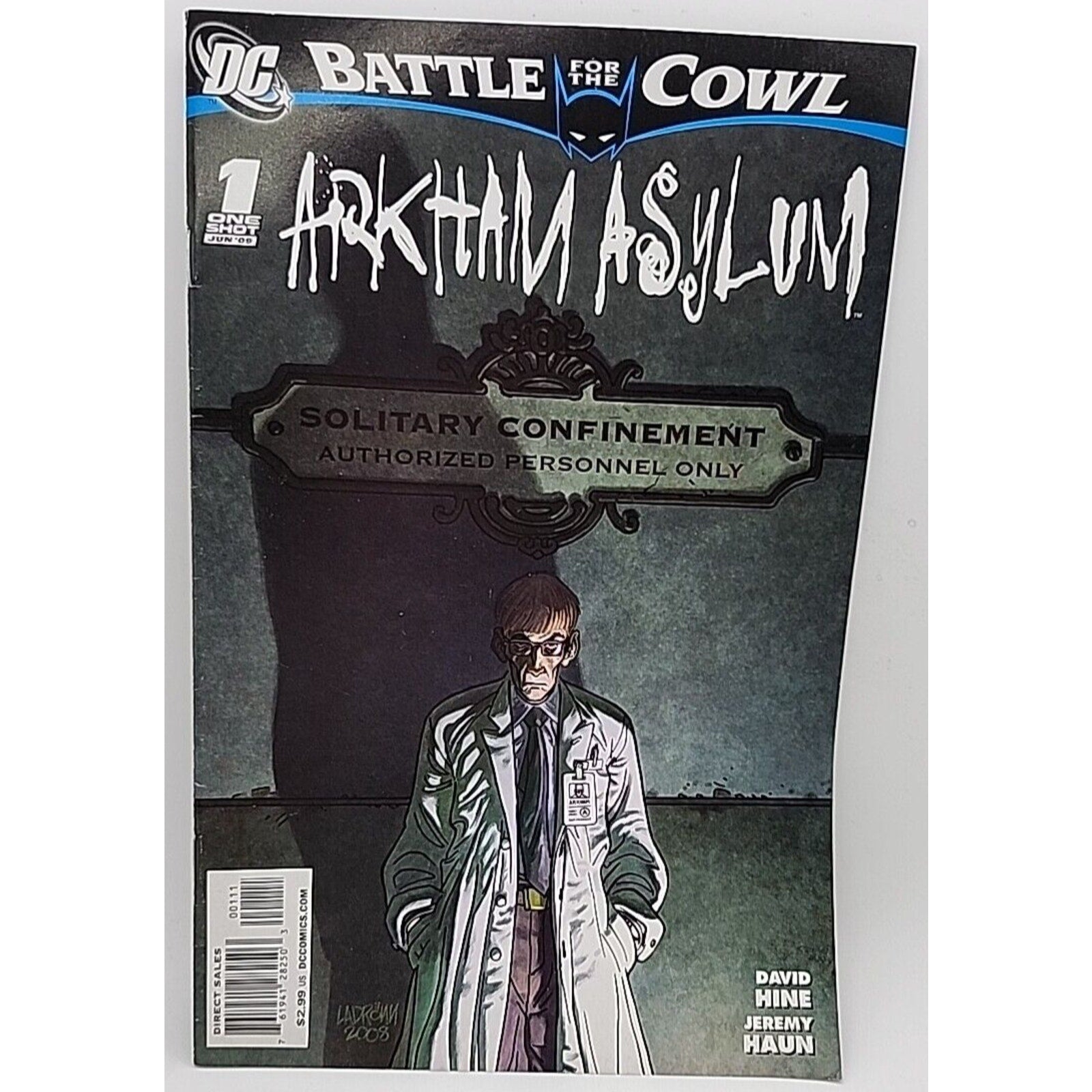 Batman Battle for the Cowl Arkham Asylum #1 DC Comics 2009