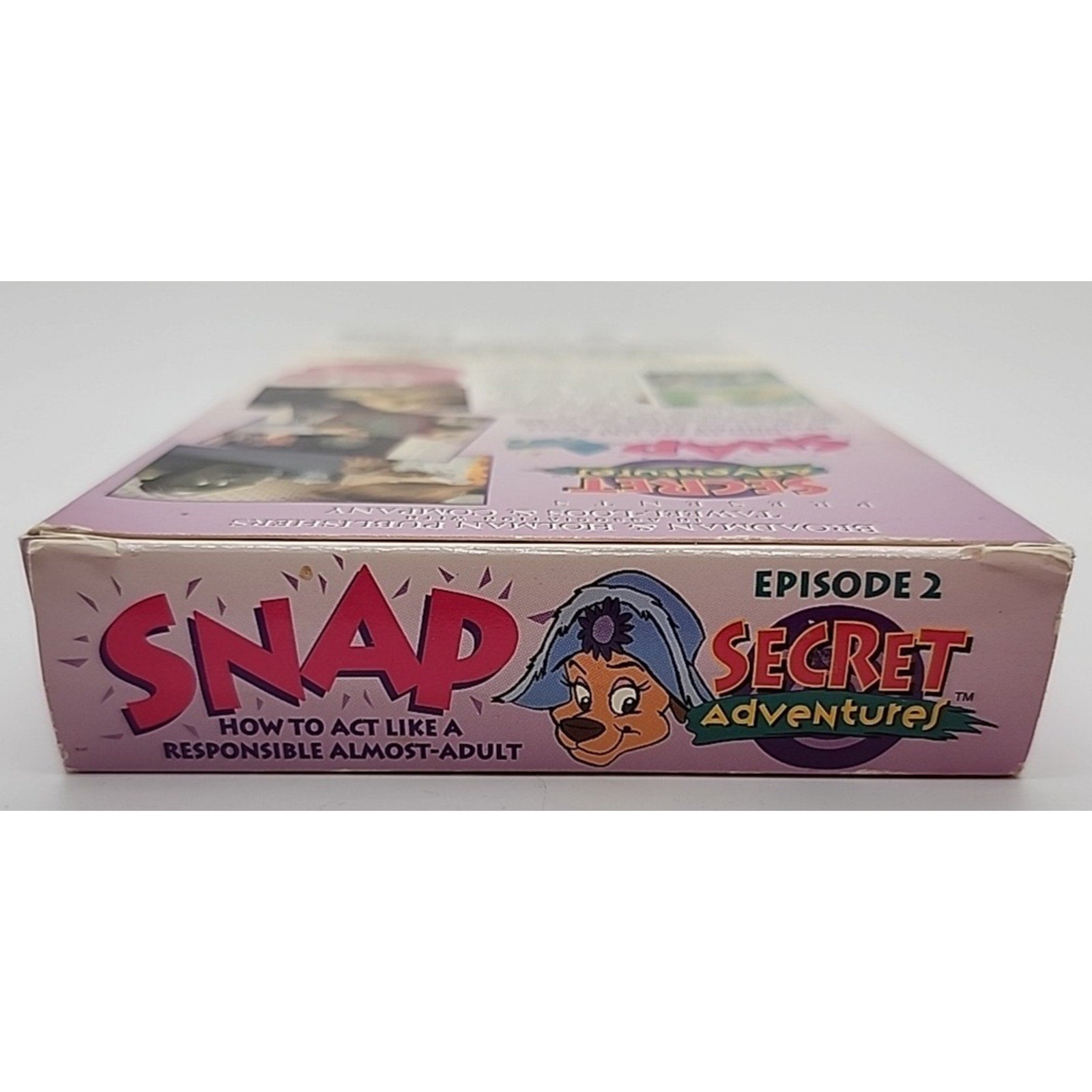 VHS: SNAP How to Act Like A Responsible Almost-Adult / Secret Adventures