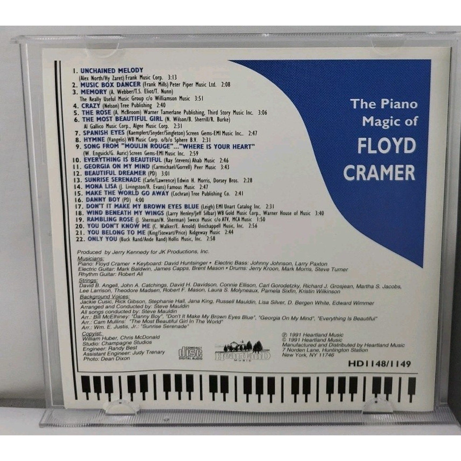 Floyd Cramer The Piano Magic of Floyd Cramer CD