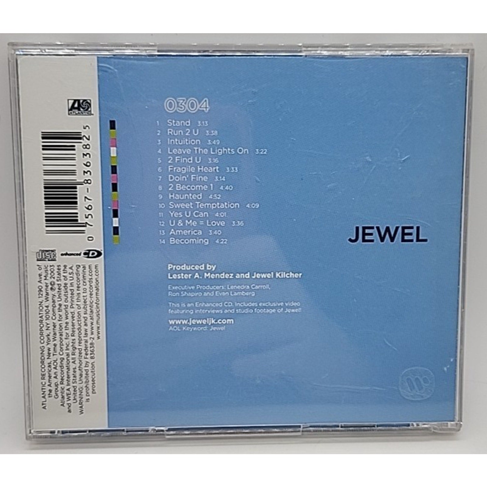 304 by Jewel (CD, 2003)