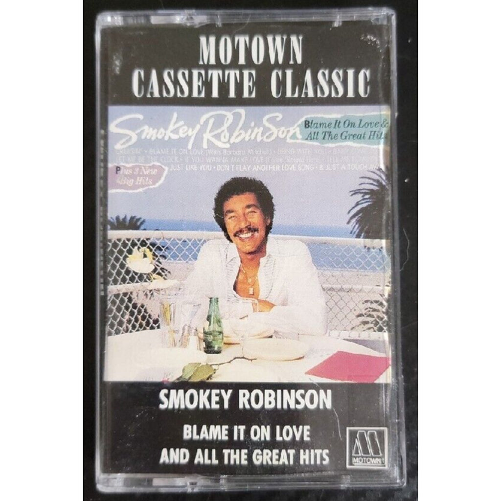 Blame It on Love and All the Great Hits by Smokey Robinson (Cassette, Nov-1991,