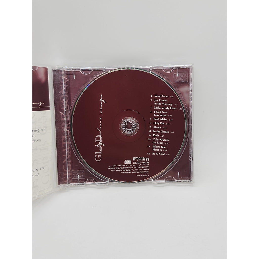 Glad The Band Signature Songs CD