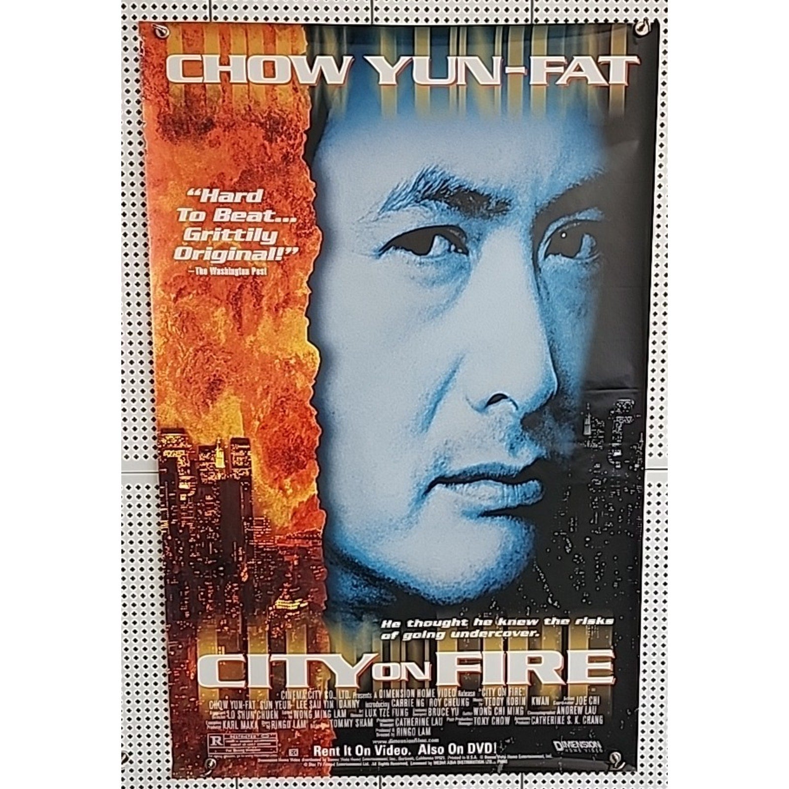 City On Fire Movie Poster 27x40