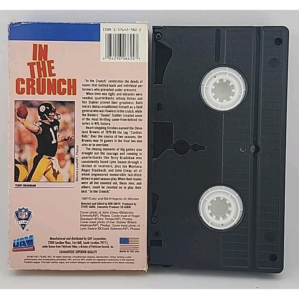 NFL Films Presents - In The Crunch VHS