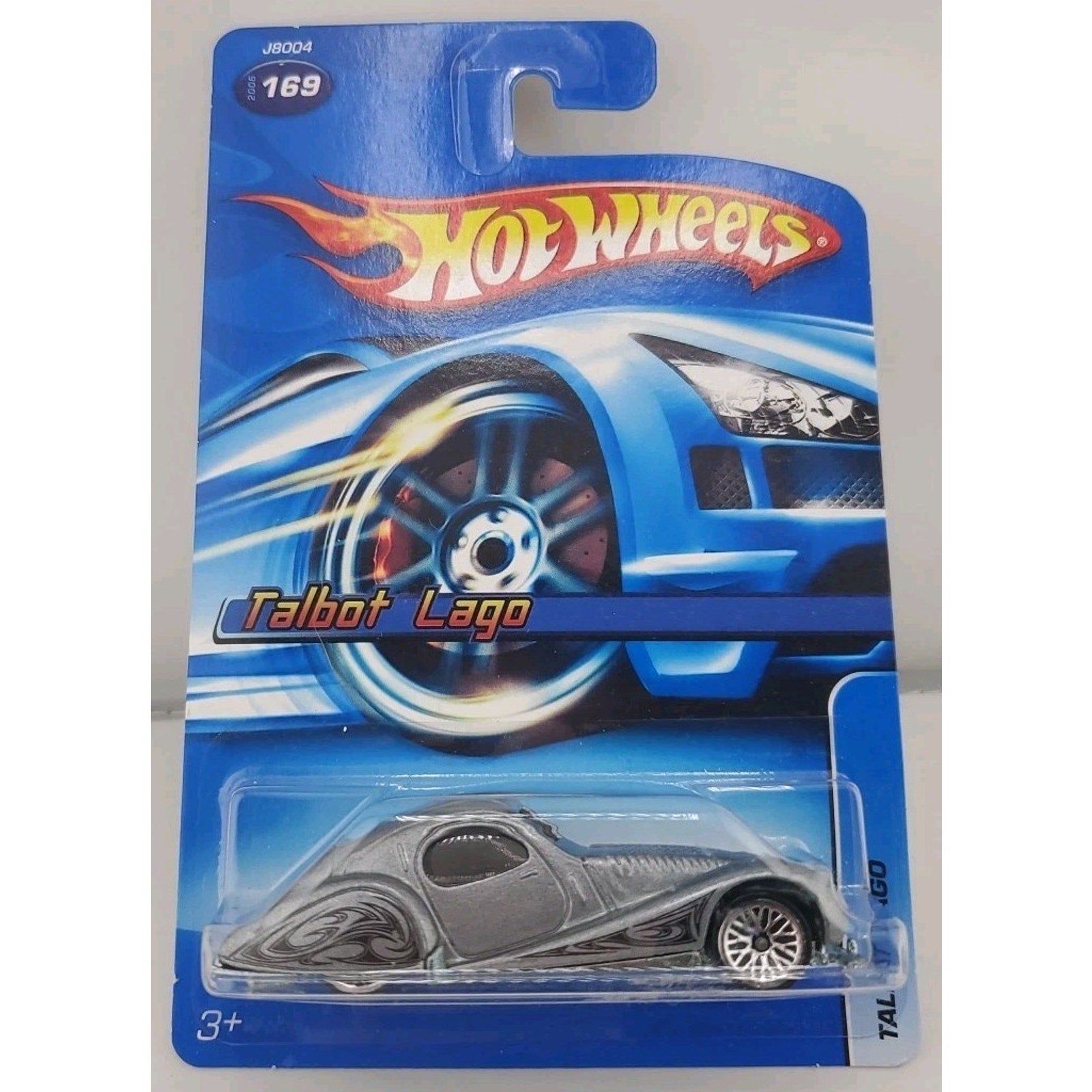 Hot Wheels Talbot Lago Classic Car Metallic Gray #169 Collector Edition #1377