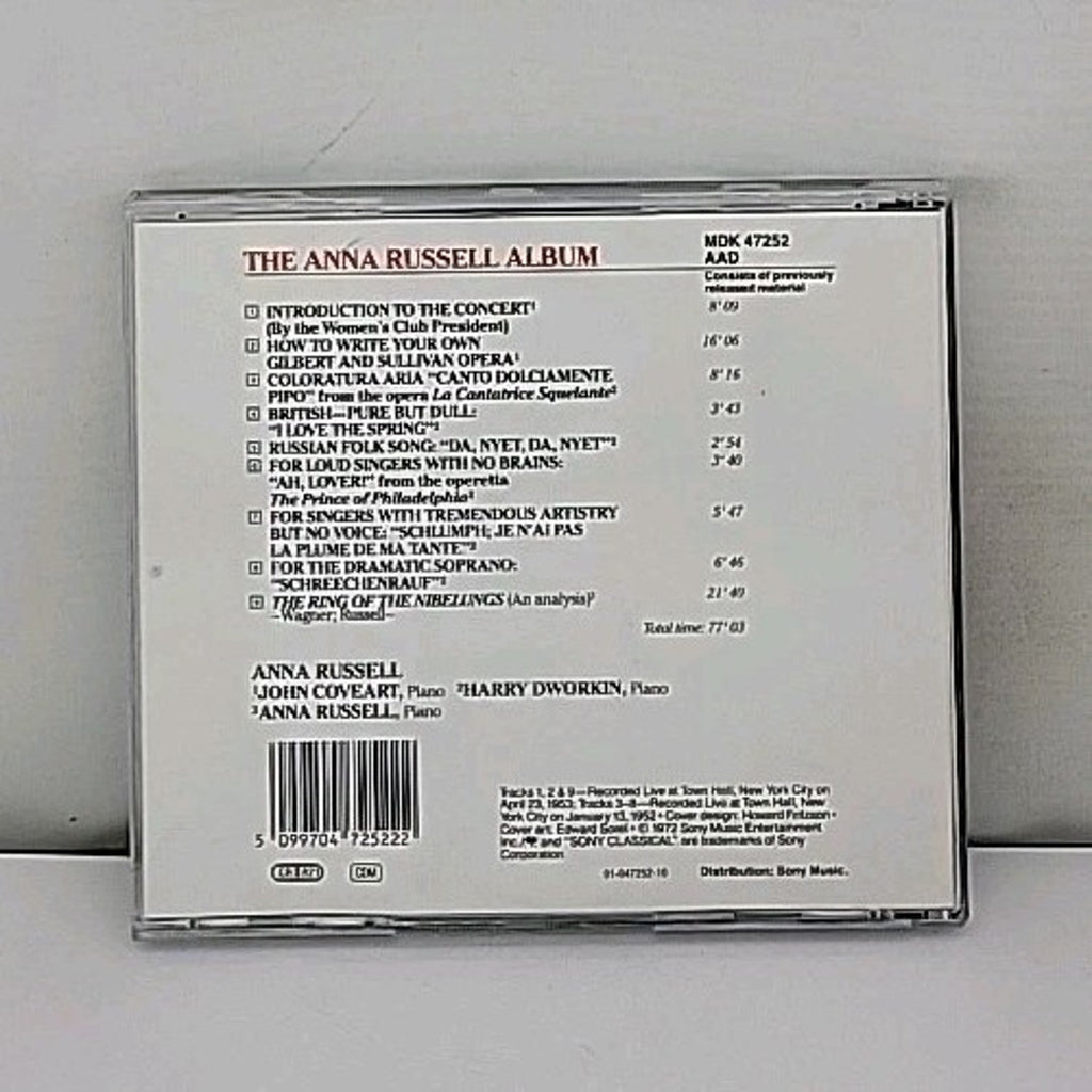 Anna Russell Album by Anna Russell (CD, 1991)