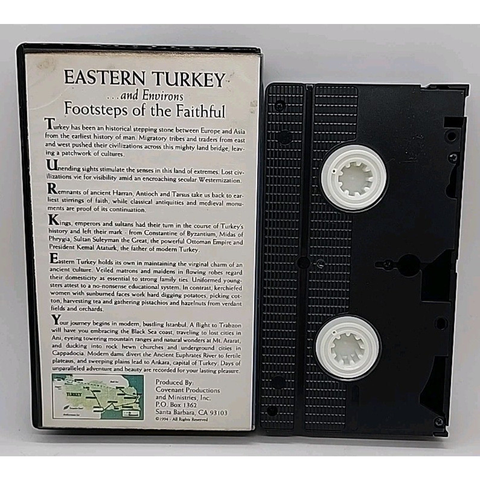 Eastern Turkey And Environs Footsteps Of The Faithful (VHS)