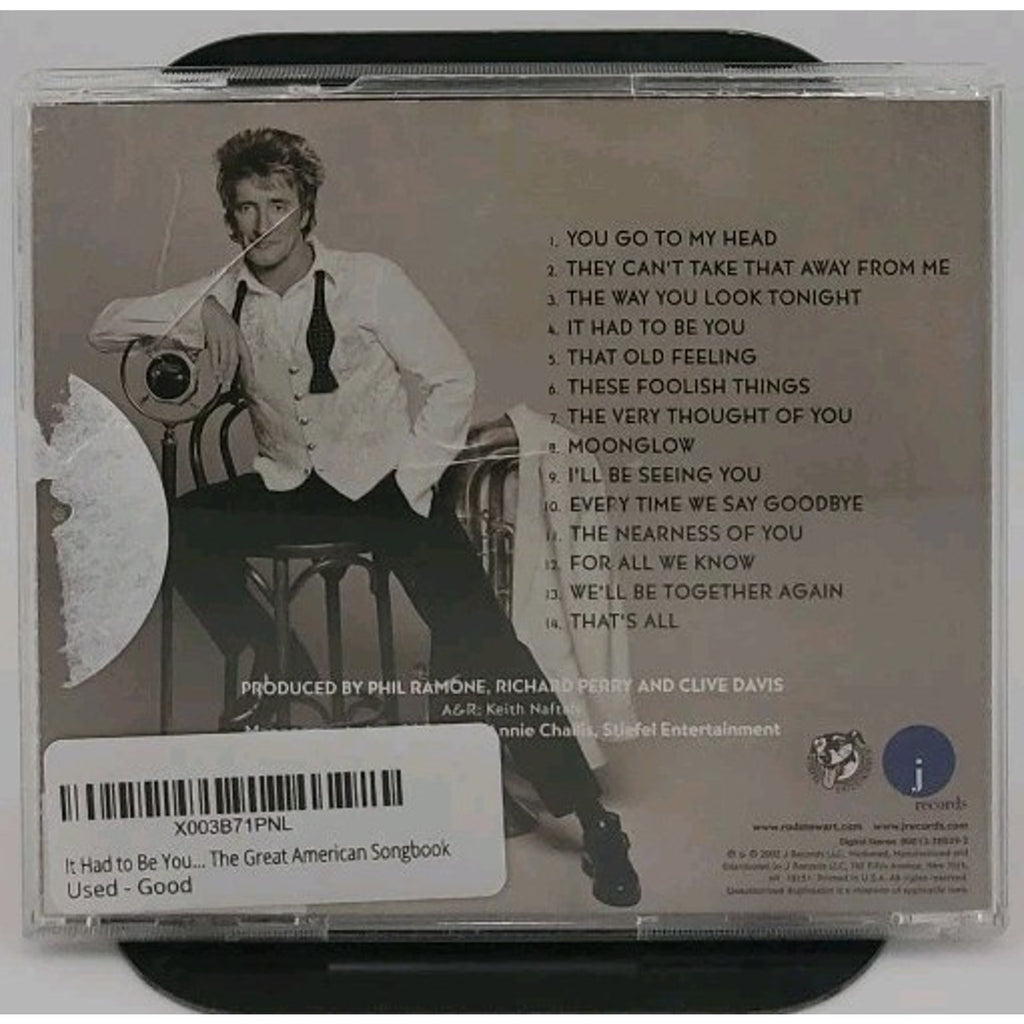 Vol. 1-Great American Songbook by Rod Stewart (CD, 2002)