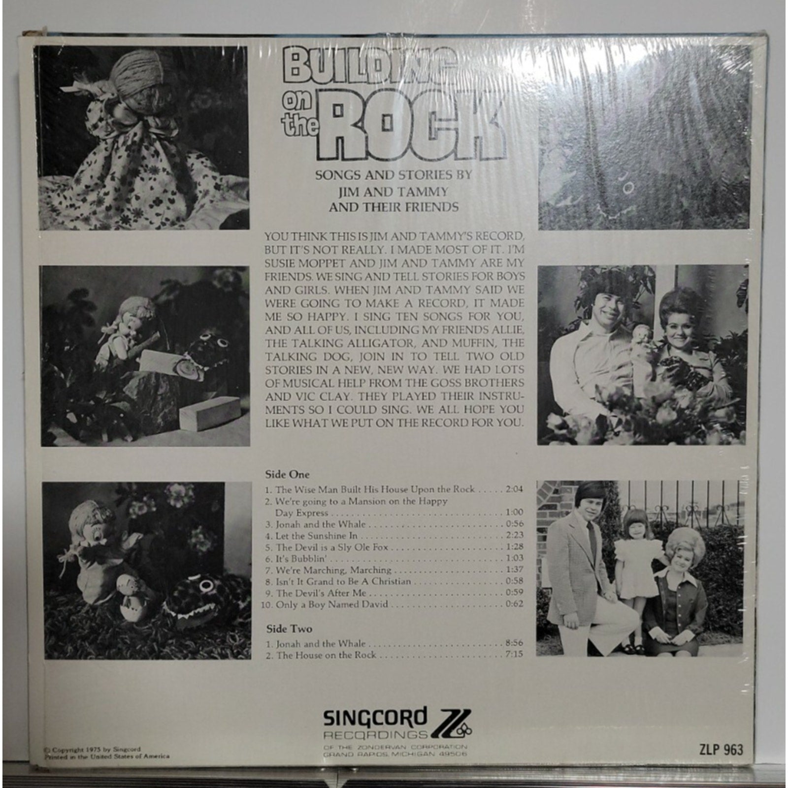 Jim & Tammy & Their Friends – Building On The Rock (Vinyl)