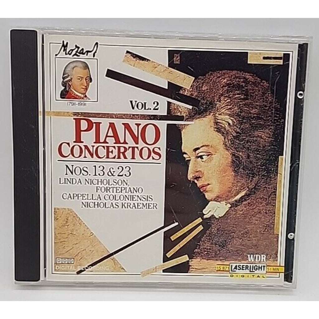 Piano Concertos 13/23 by W.A. Mozart (CD, 1995)