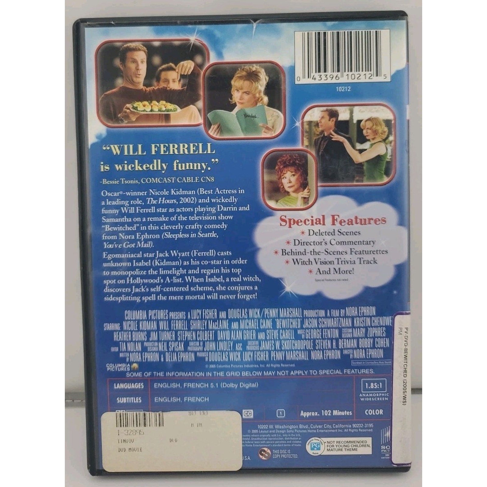 Bewitched (DVD, 2005, Special Edition)