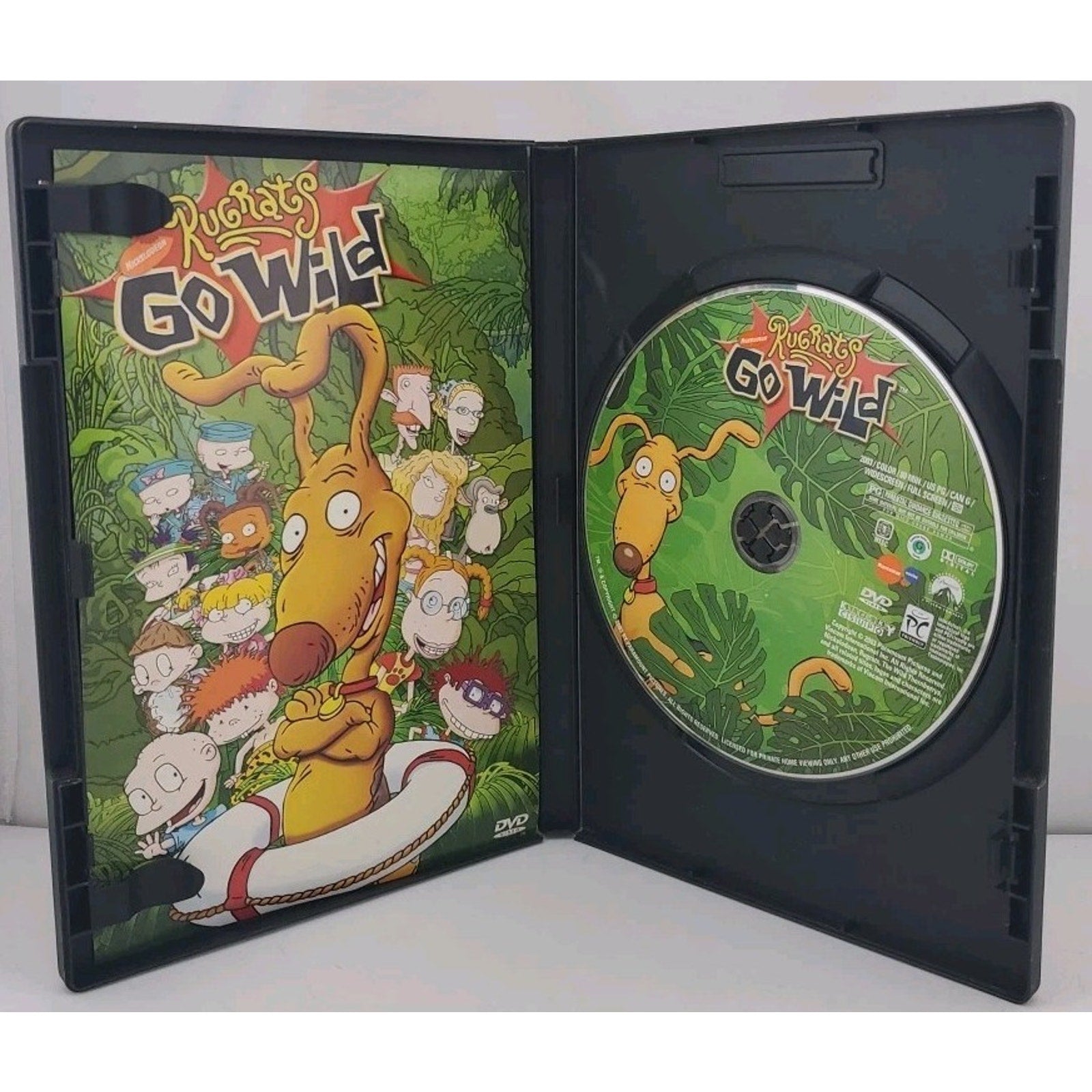 Rugrats Go Wild (DVD, 2003)