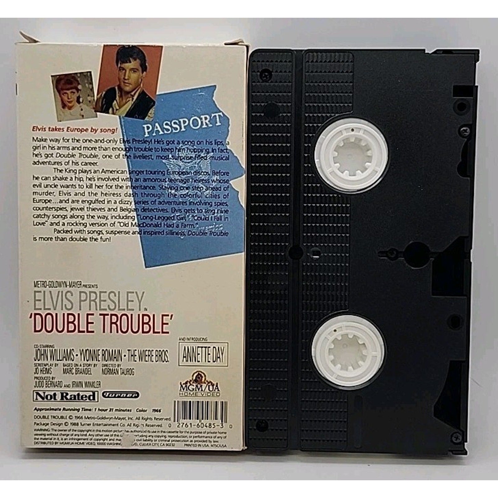 Elvis Double Trouble (VHS, 1992)