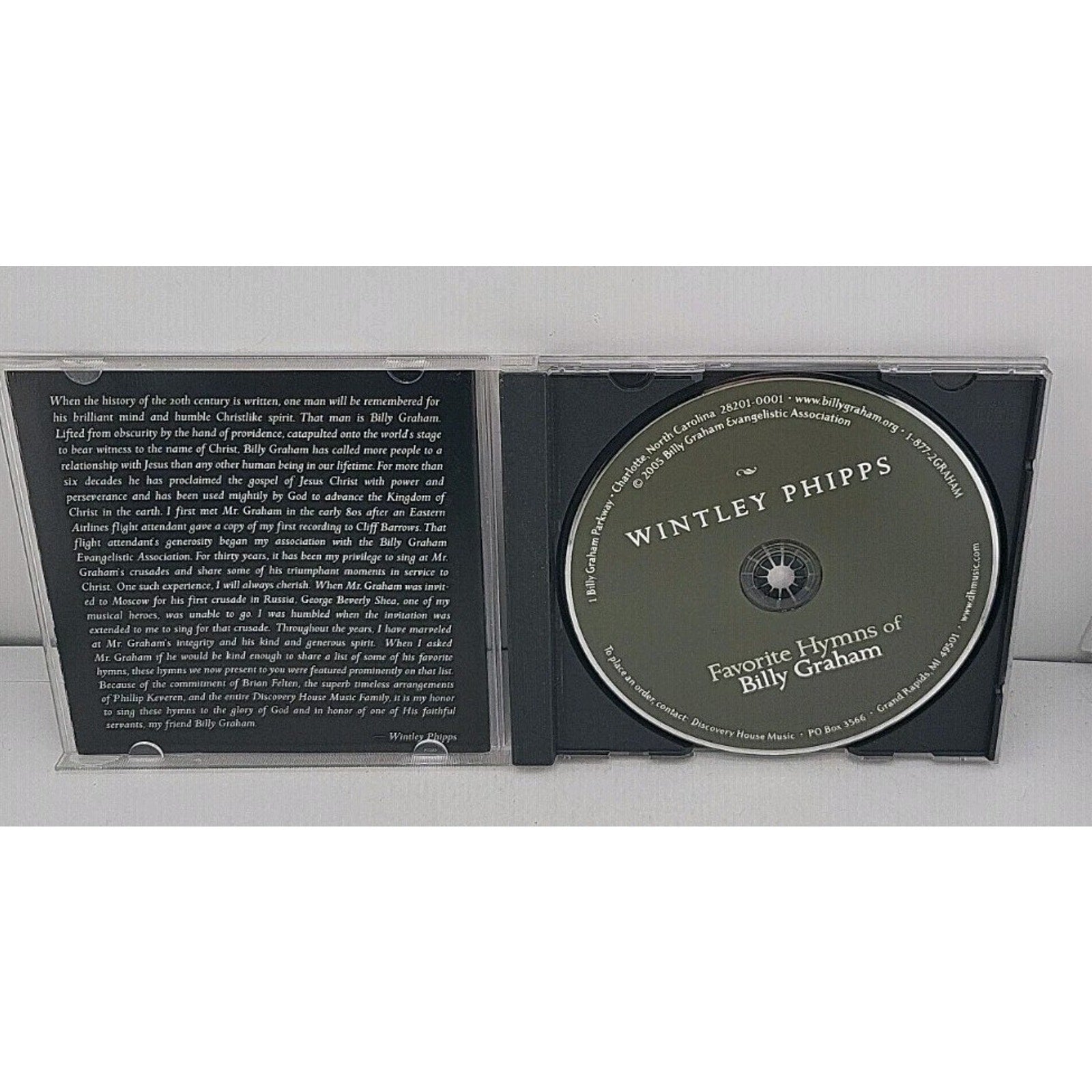 Just As I Am And Other Favorite Hymns Of Billy Graham by Wintley Phipps (CD,...