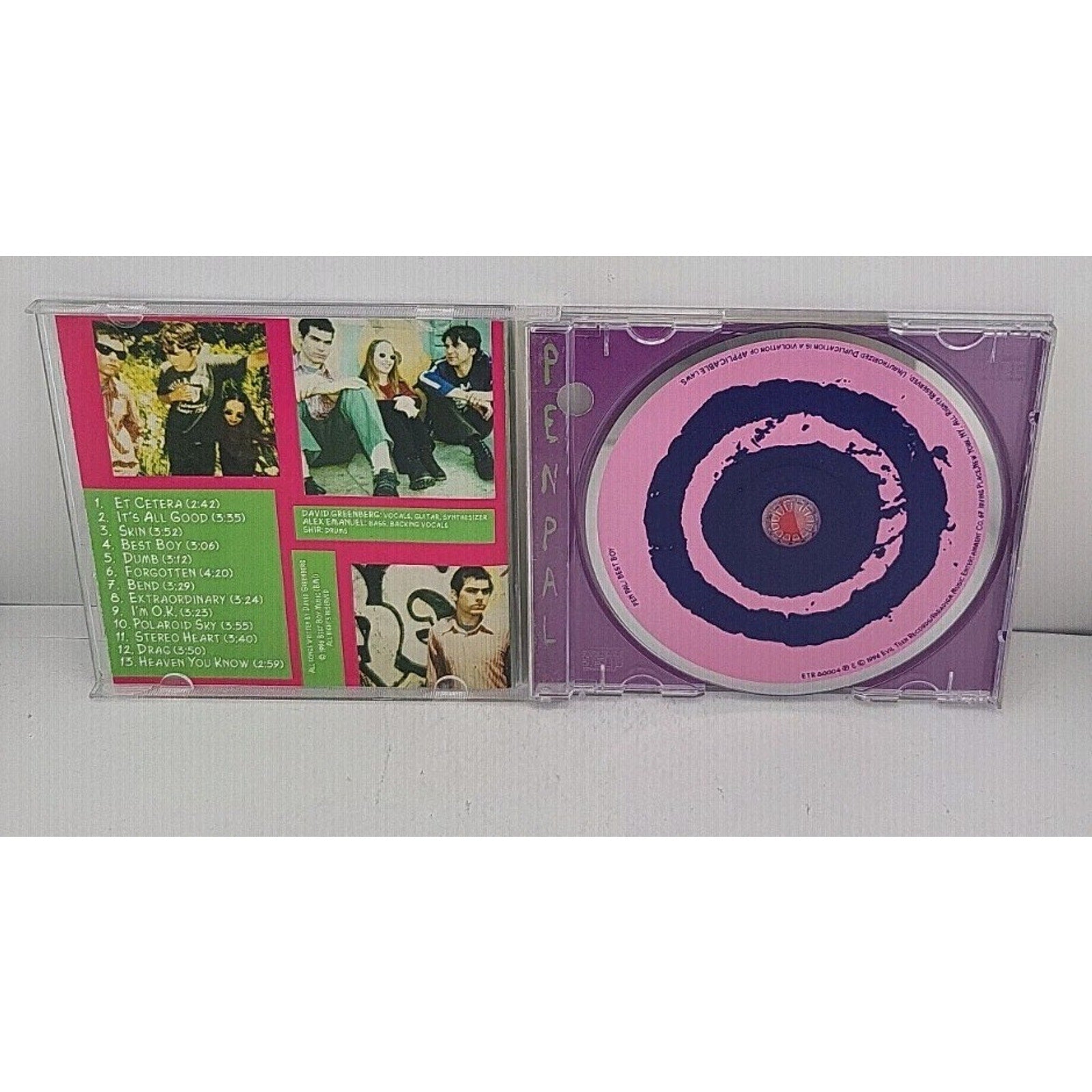 Pen Pal – Best Boy CD