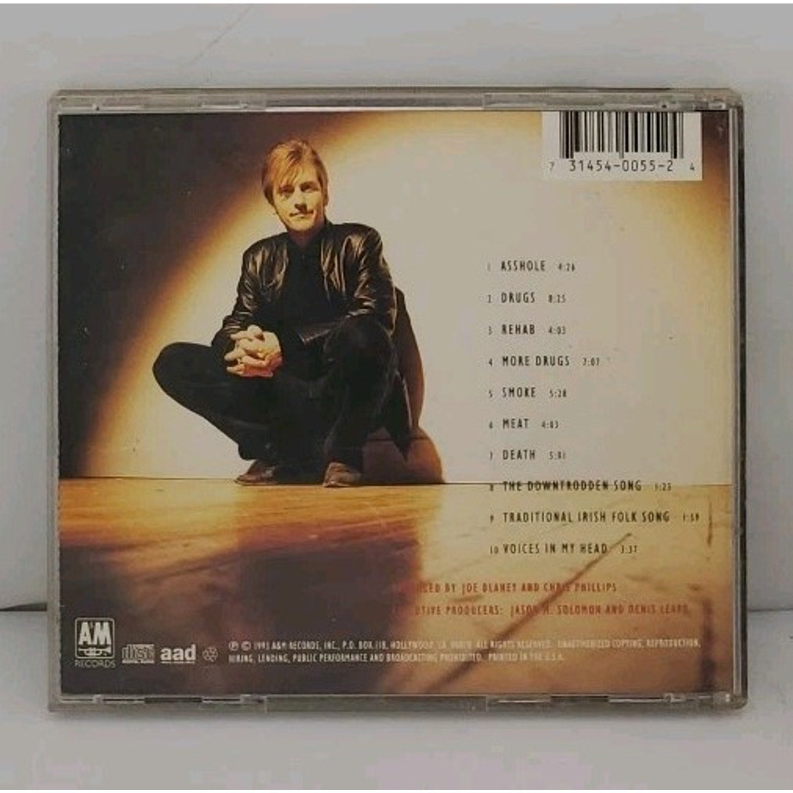 No Cure for Cancer by Denis Leary (CD, 1993)