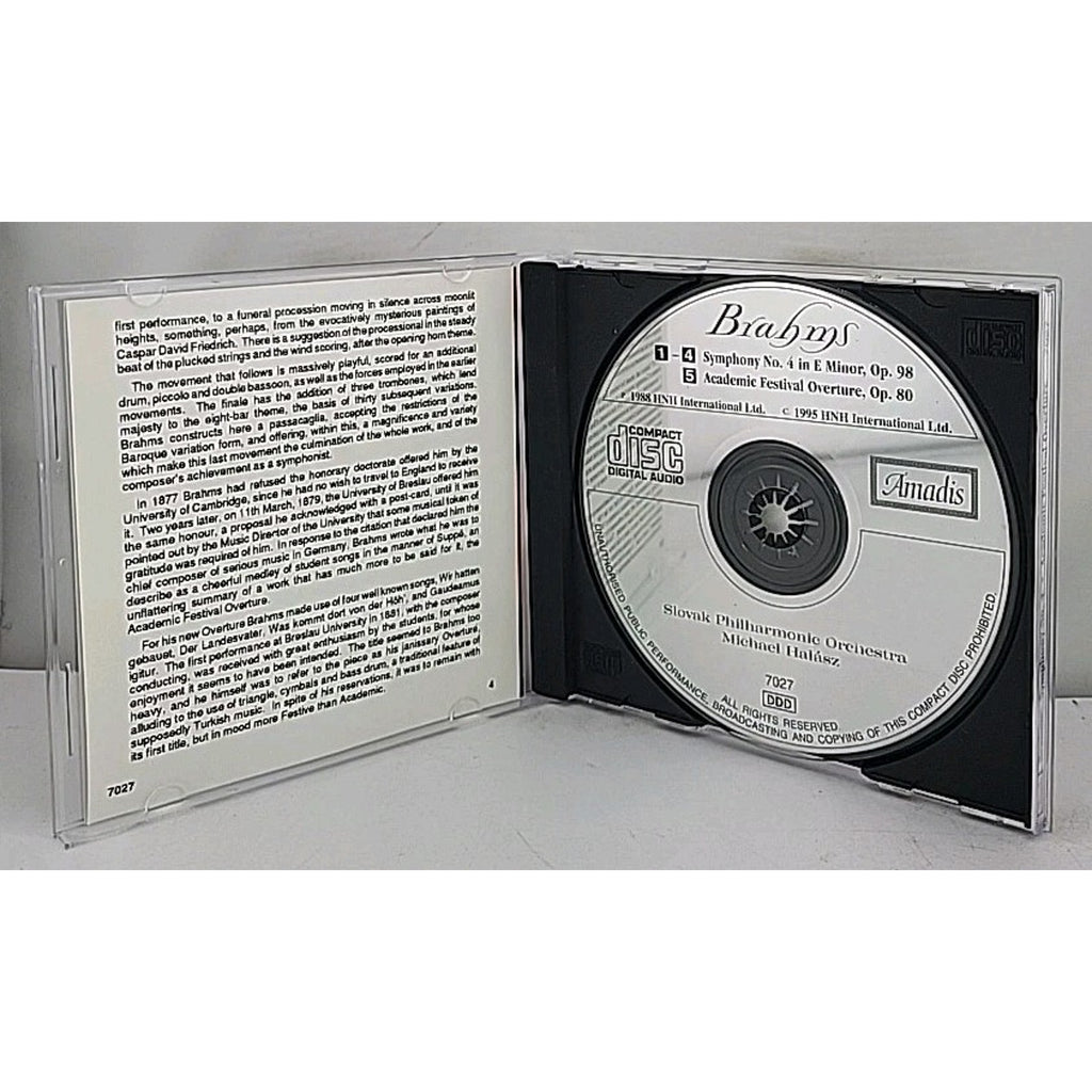 Sym 4 by J. Brahms (CD, 2000)