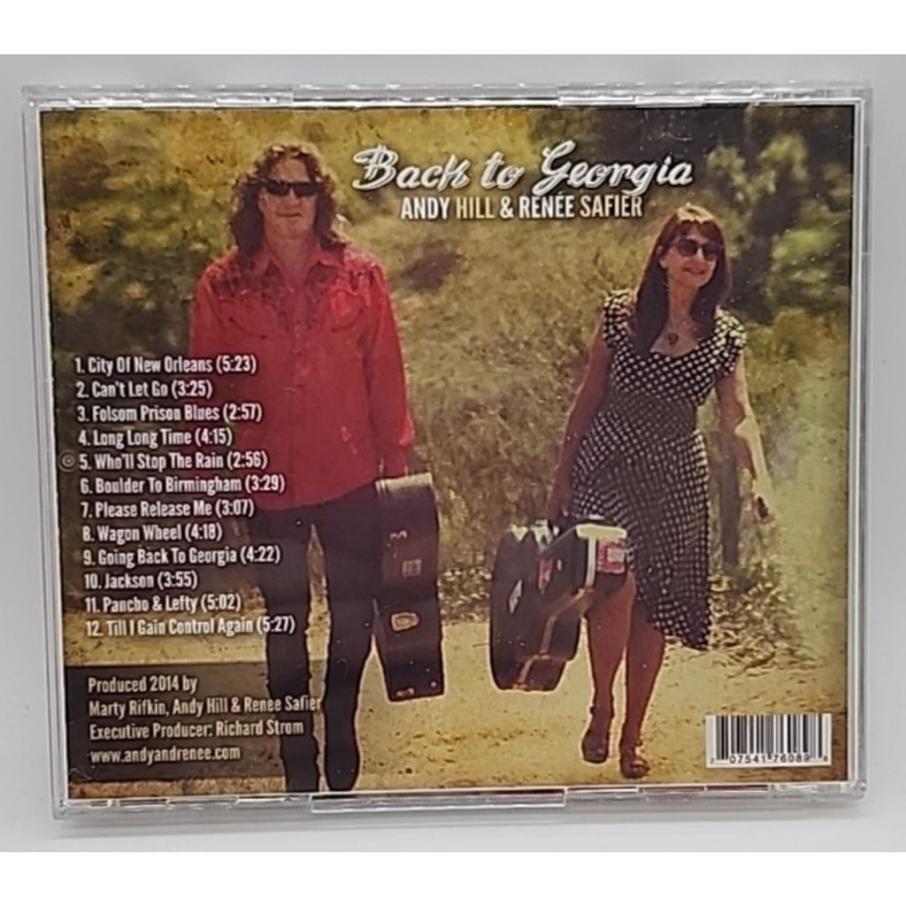 Andy Hill & Renee Safier Back To Georgia (CD)
