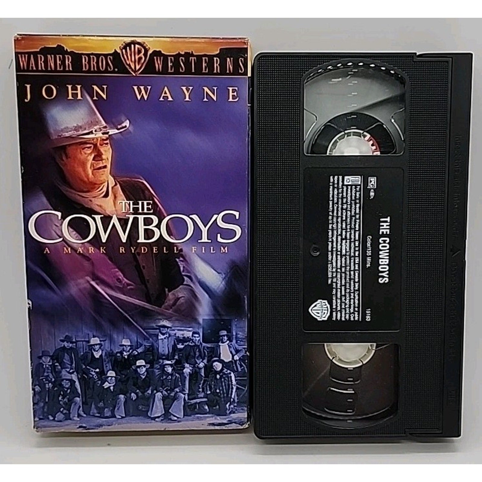 The Cowboys (VHS, 1997, Warner Bros. Westerns Collection)