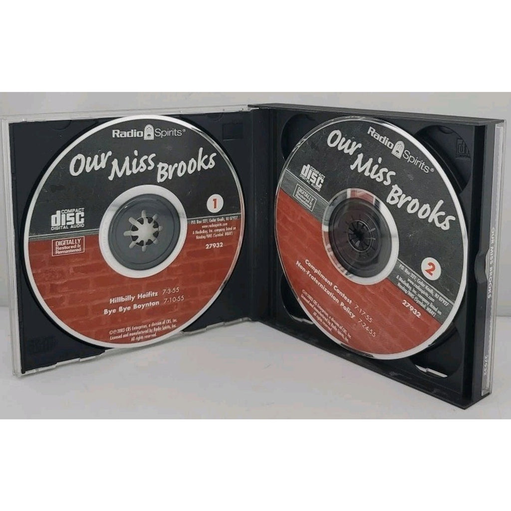 Our Miss Brooks CD Eve Arden 3 Disc Set