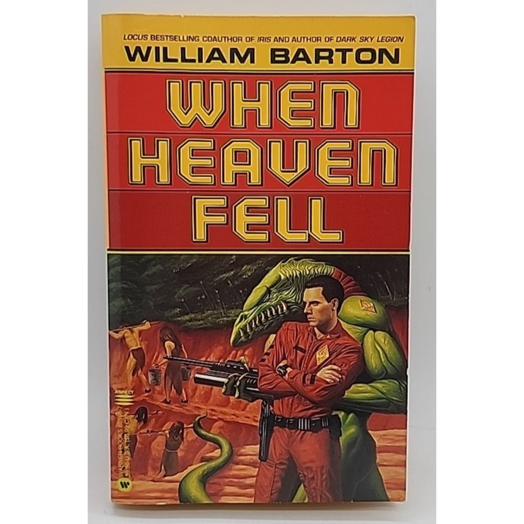 When Heaven Fell by William Barton (1995, Mass Market)