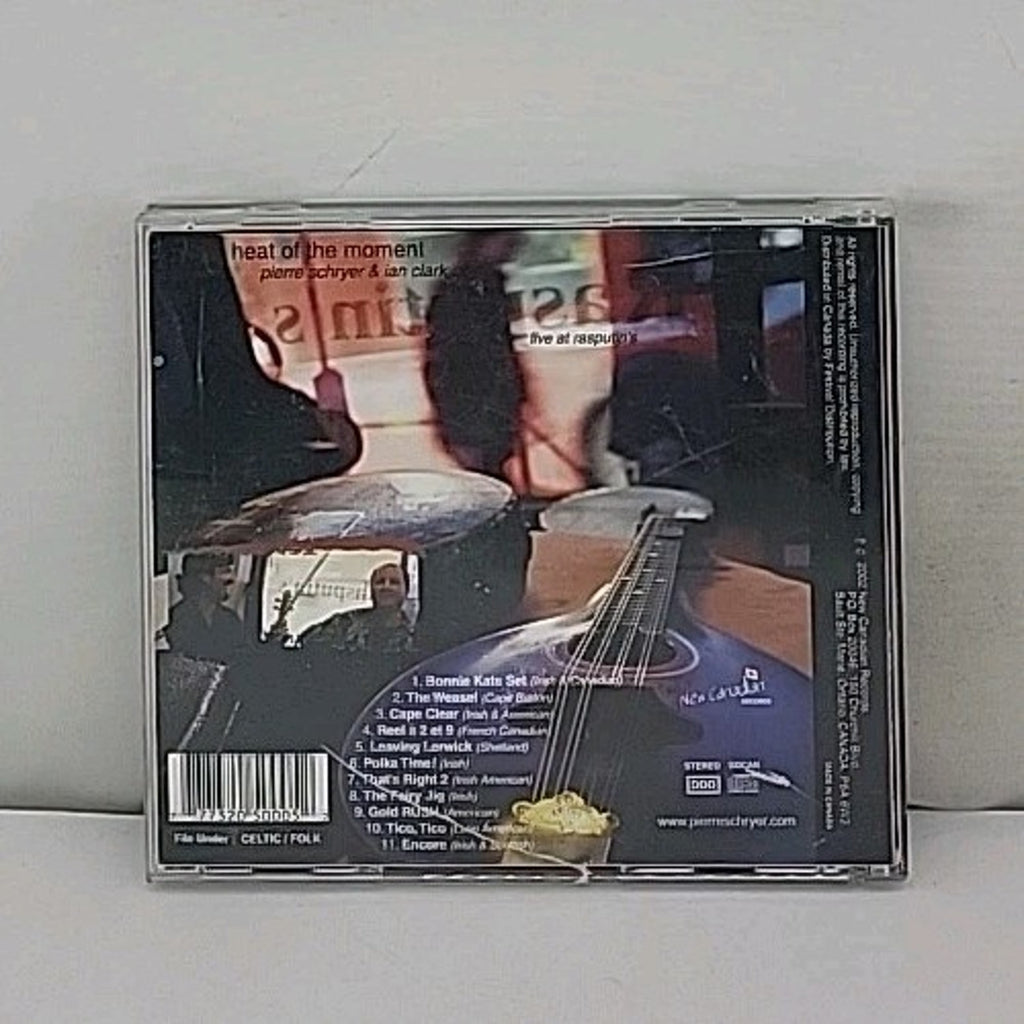 Heat of the Moment by Pierre Schryer (CD, Jan-2007, New Canadian)