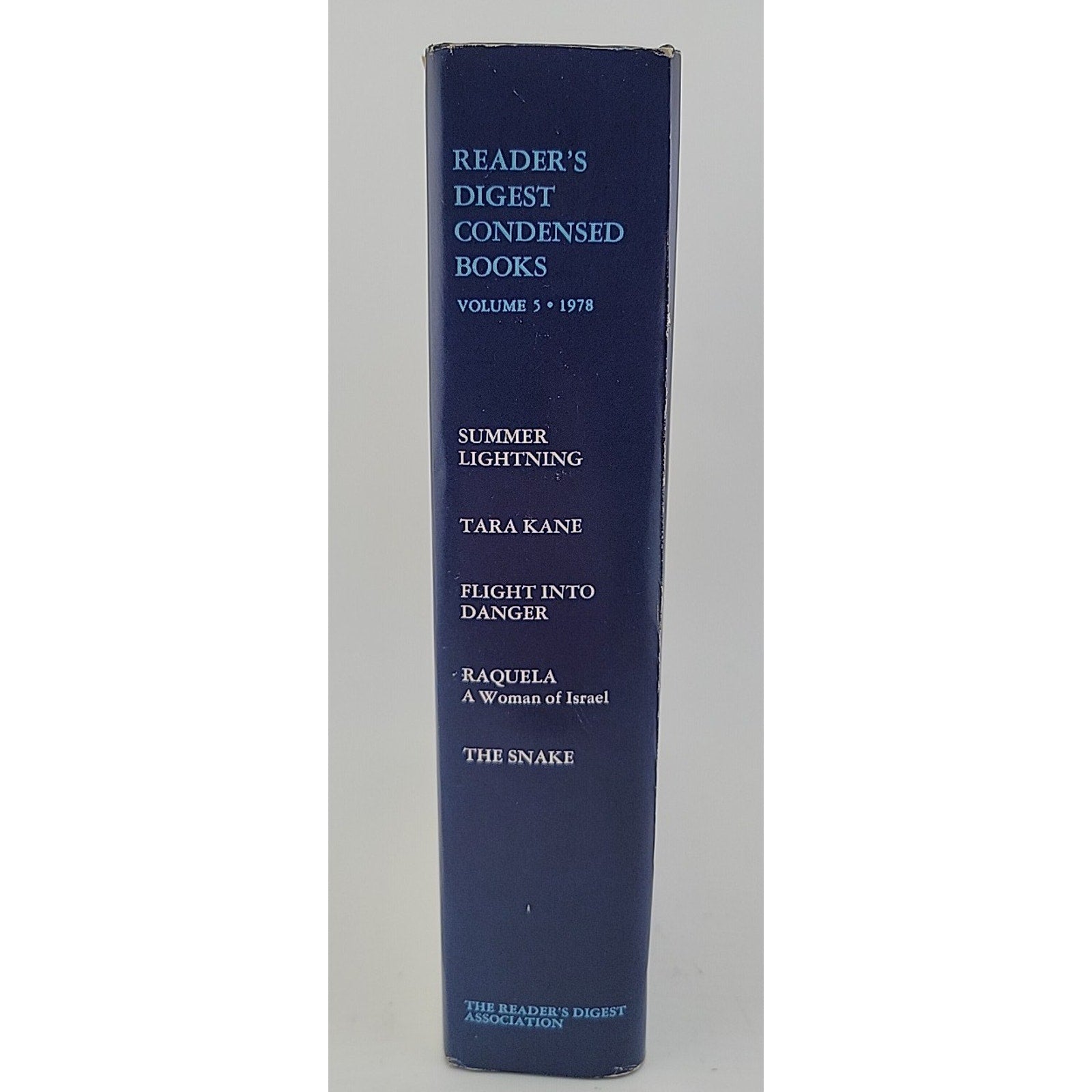 Reader's Digest Condensed Books Summer Lightning Tara Kane Hardcover 1st Ed DJ