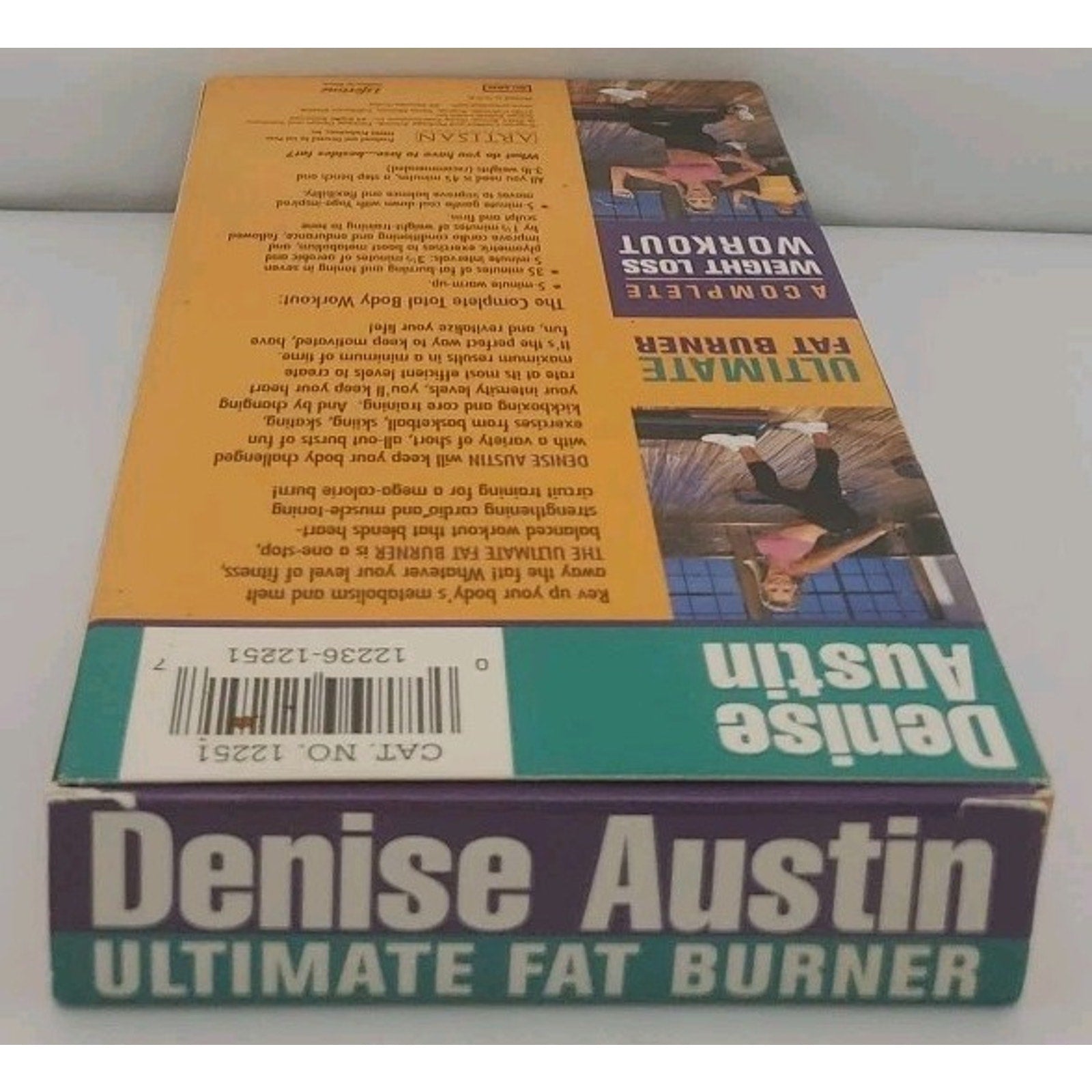 Denise Austin - Ultimate Fat Burner (VHS, 2001)