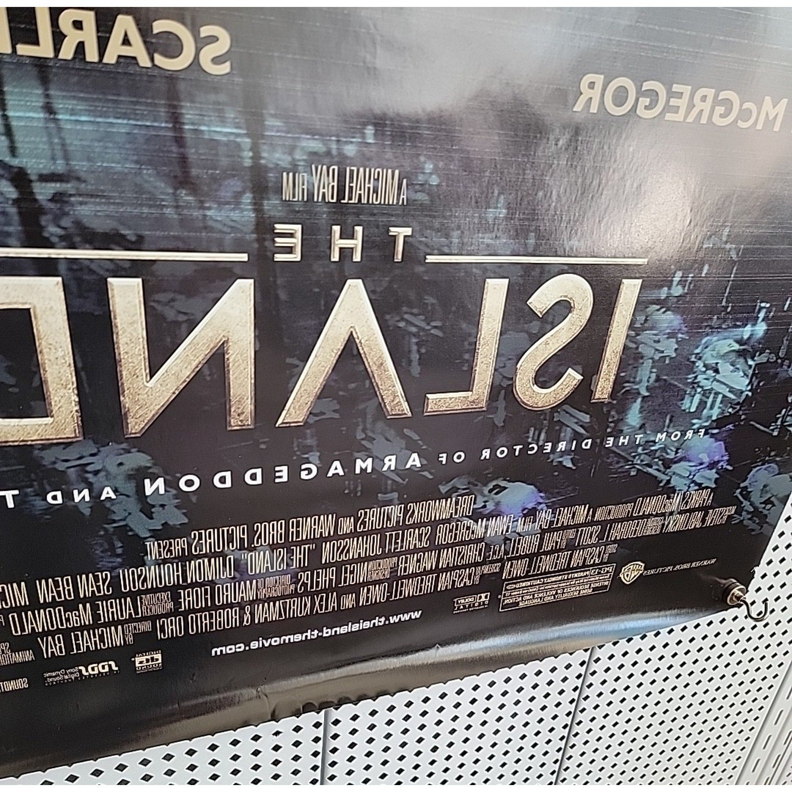 The Island 2005 Double Sided Original Movie Poster 27" x 40"