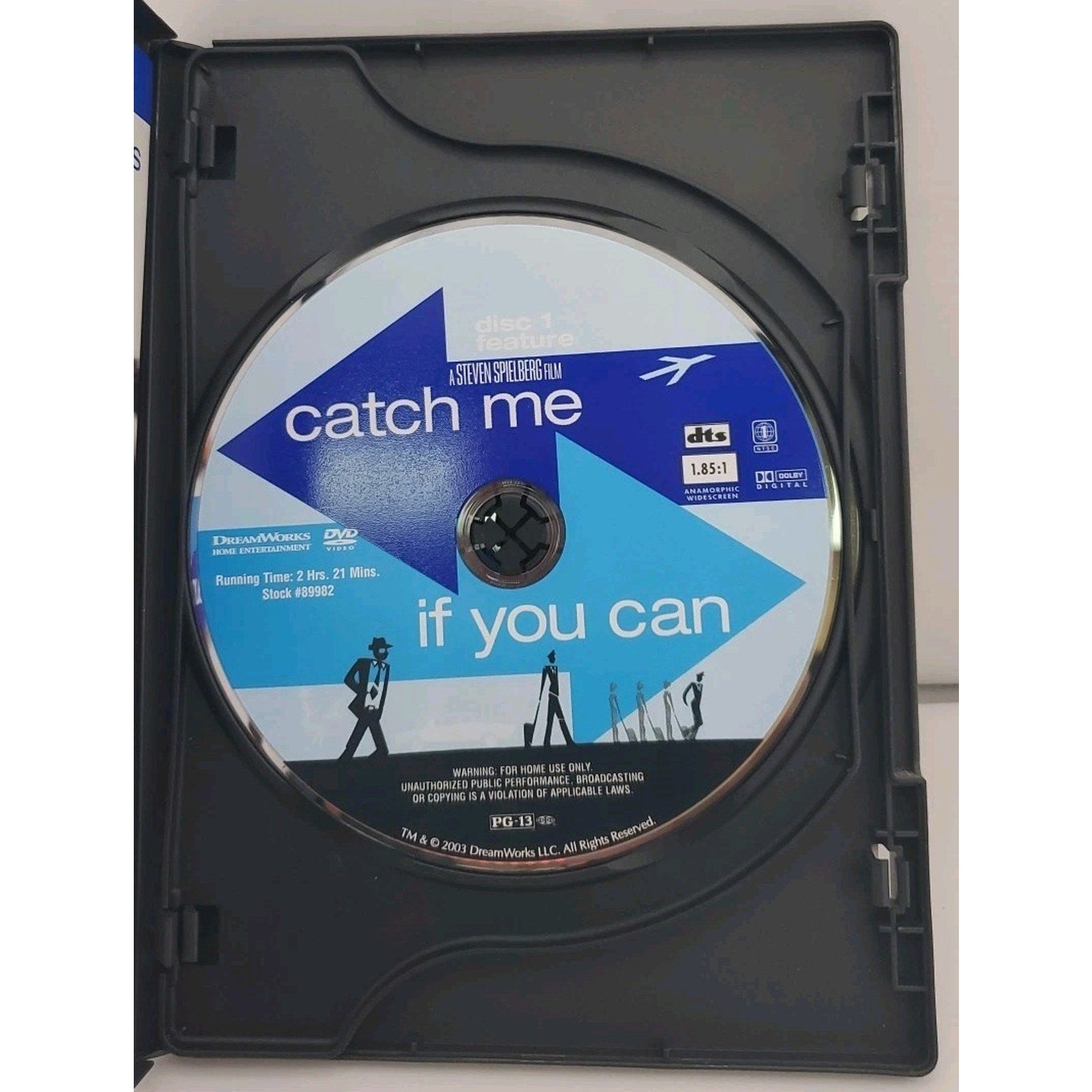 Catch Me If You Can DVD - Leonardo Dicaprio, Tom Hanks