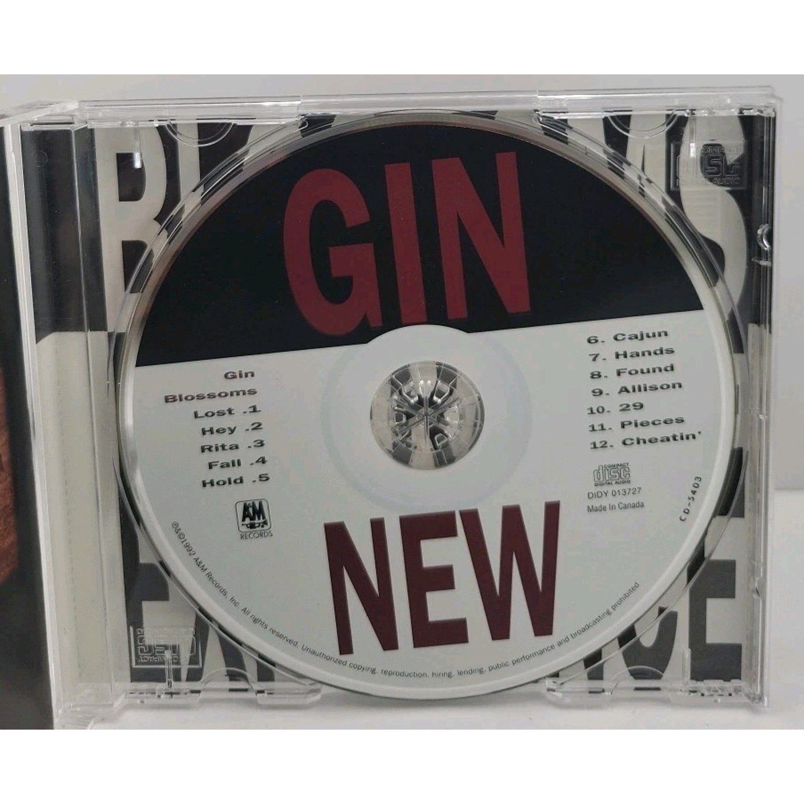 New Miserable Experience by Gin Blossoms (CD, 1992)