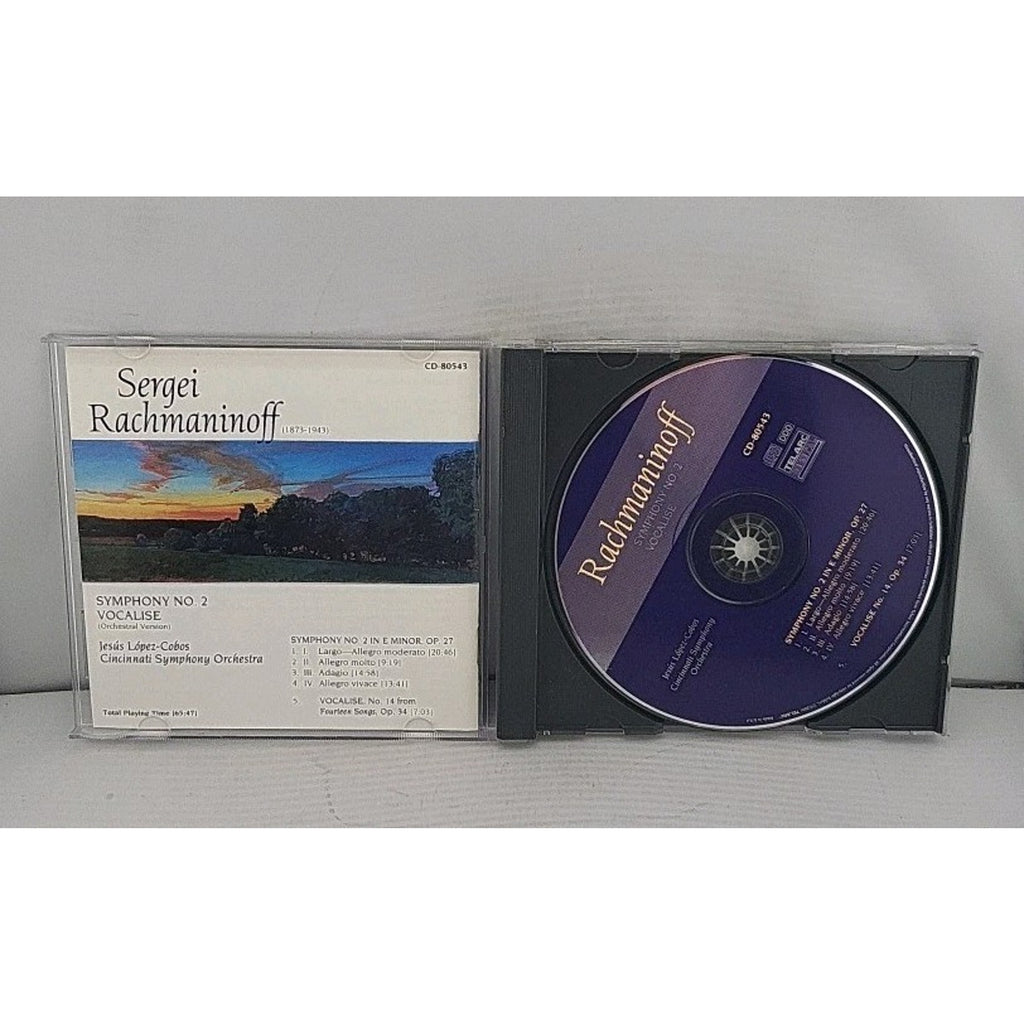 Sym 2/Vocalise by Jesus L Pez-Cobos (CD, 2001)