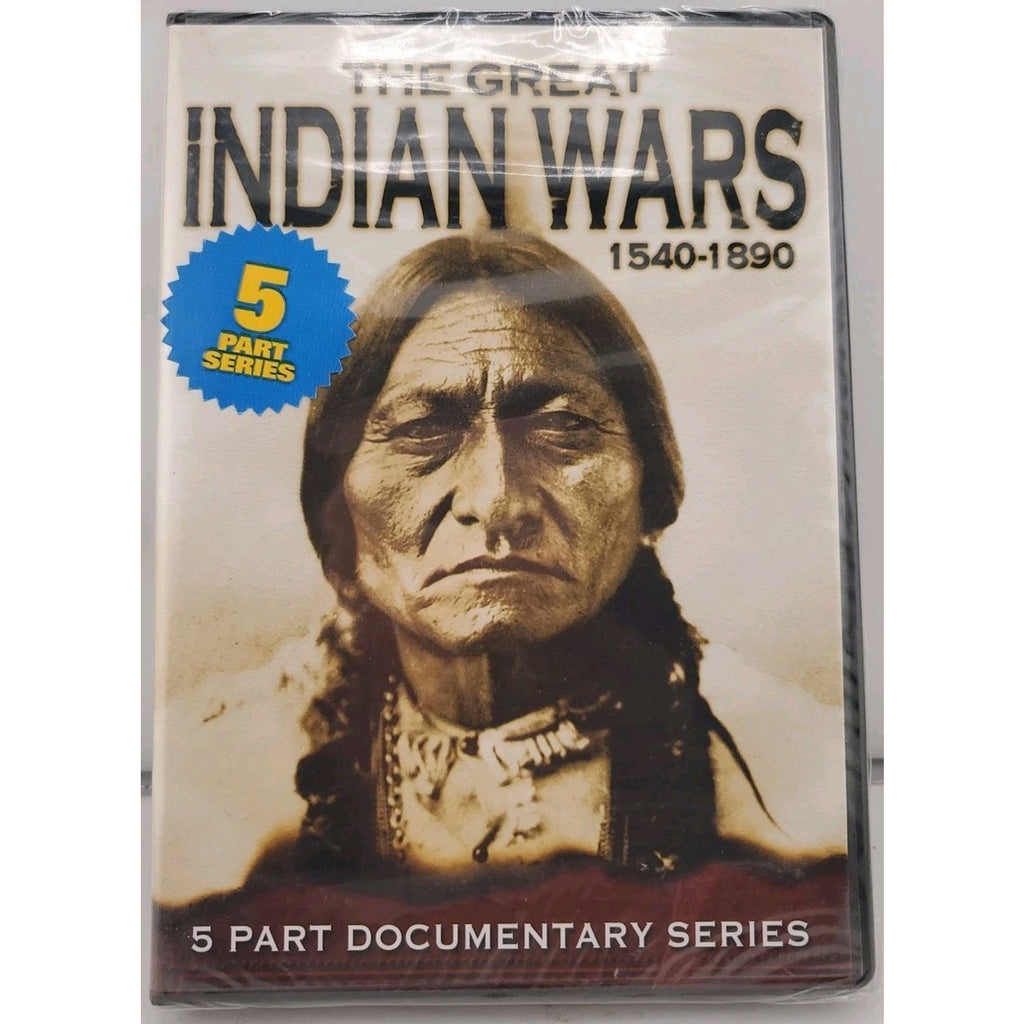 The Great Indian Wars 1540-1890 (DVD, 2005) *Brand New*
