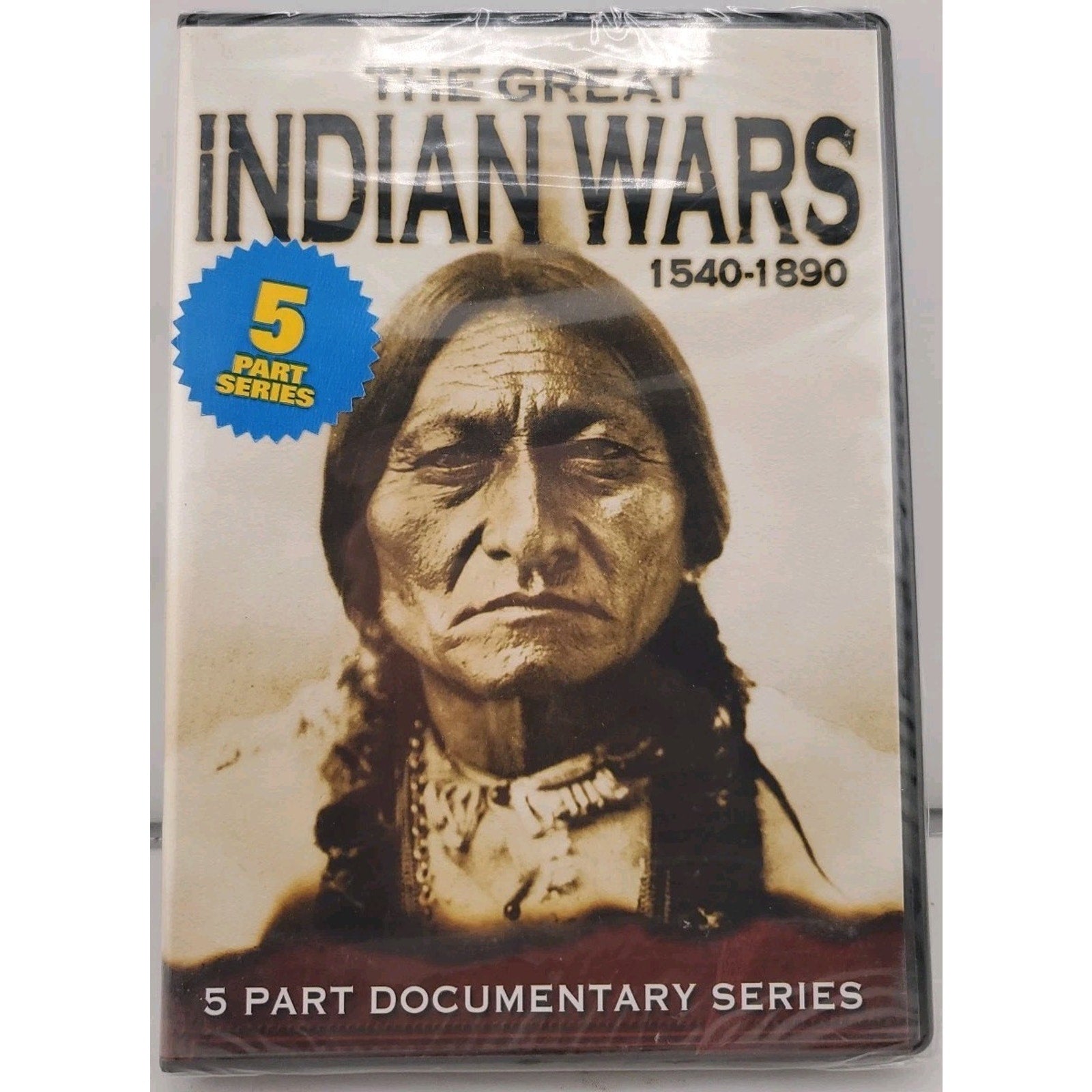 The Great Indian Wars 1540-1890 (DVD, 2005) *Brand New*