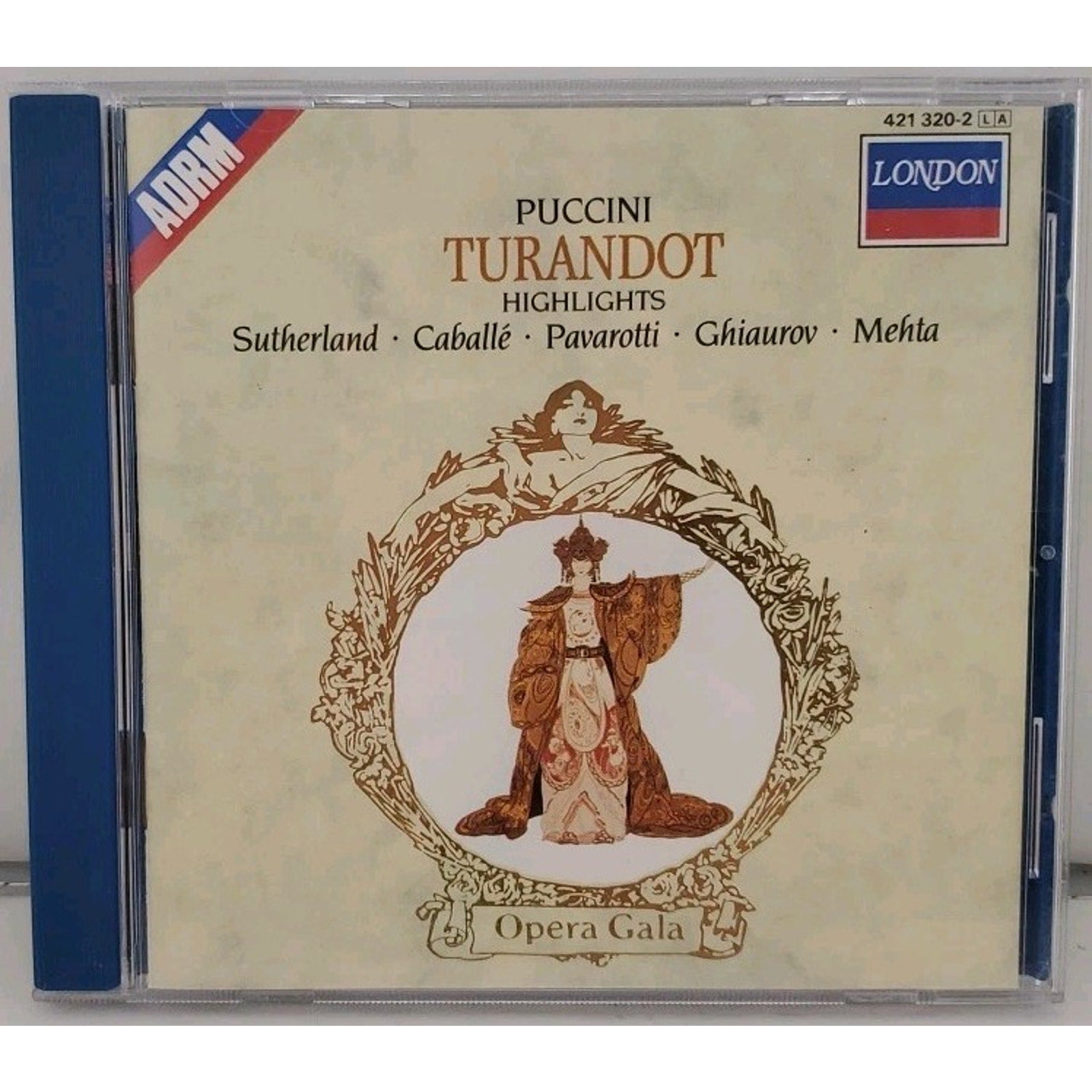 Puccini: Turandot [Highlights] (CD, Apr-1991, Decca)