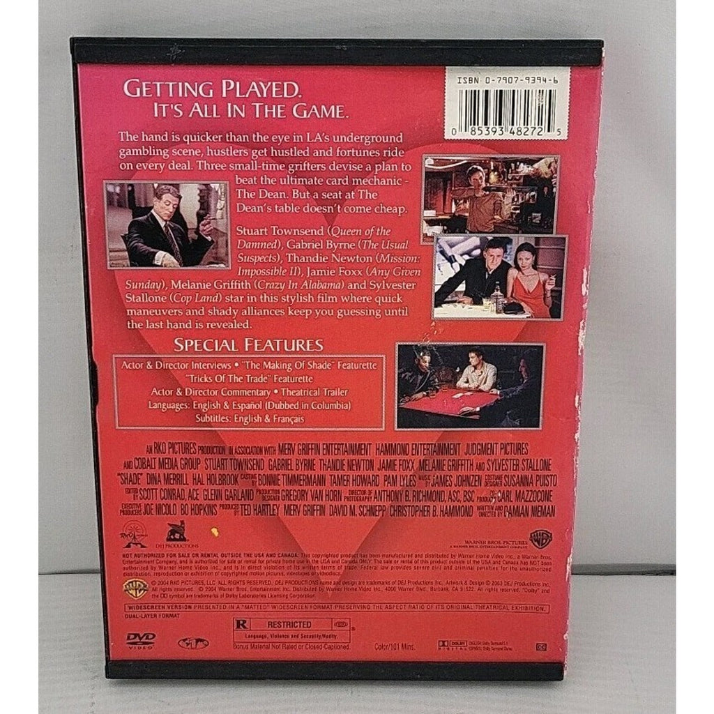 Shade (DVD, 2004)