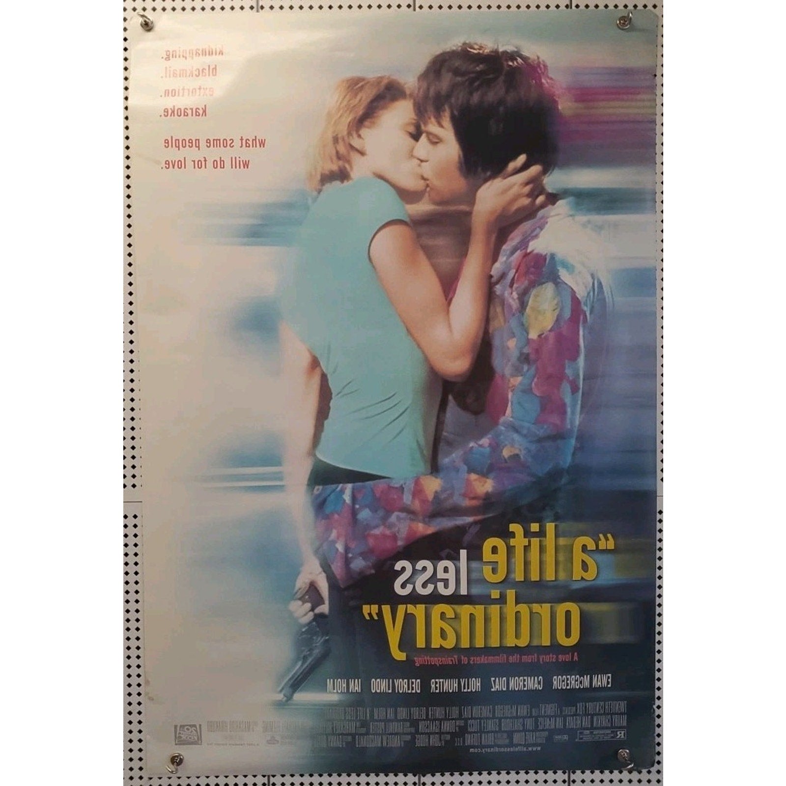 A Life Less Ordinary (1997) Original Movie Poster - Rolled 27x40