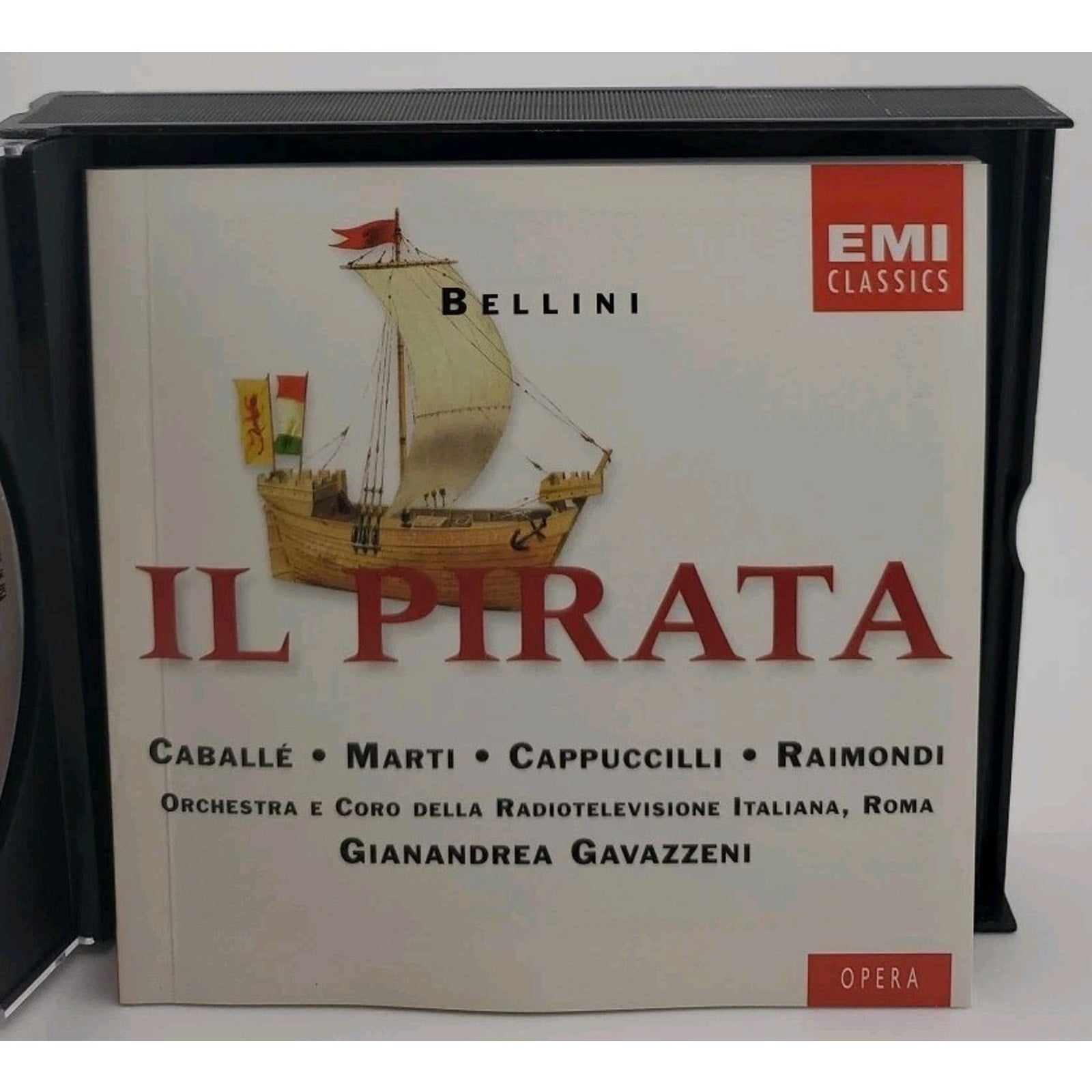 Bellini IL PIRATA Gavazzeni Caballe Marti Cappuccini [EMI 2 CD Set]