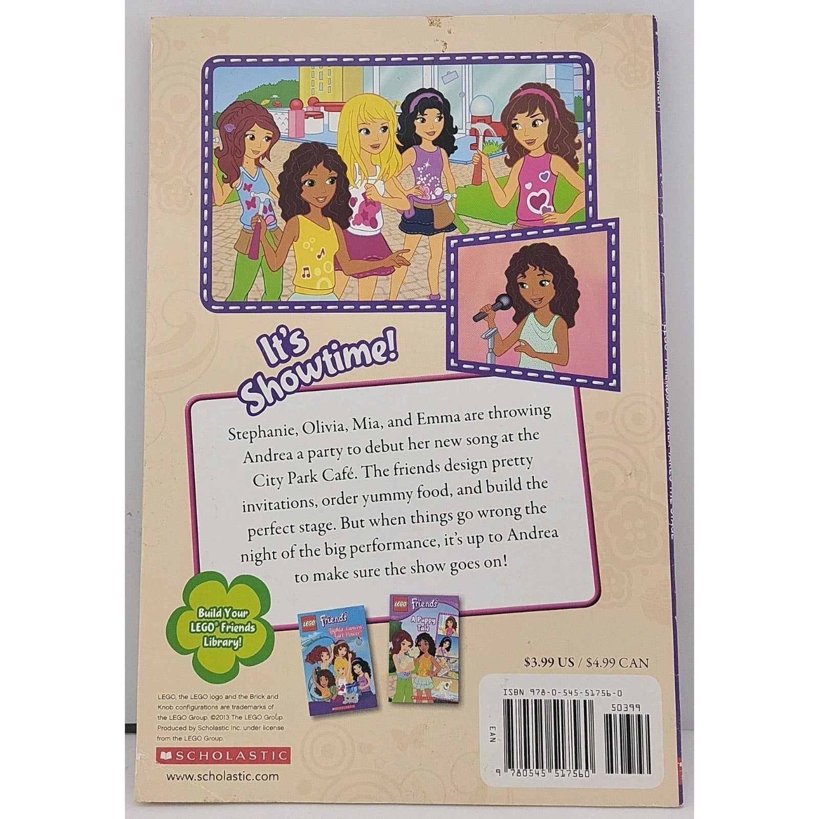 Andrea Takes the Stage by Sonia Sander (2013, Trade Paperback)