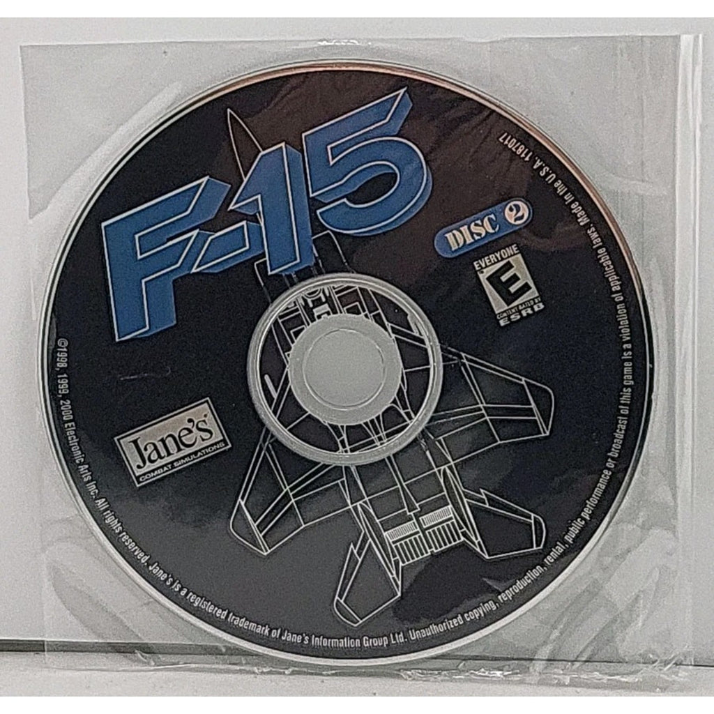 Jane's F-15: The Definitive Jet Combat Simulator (PC, 1998) *Discs Only*