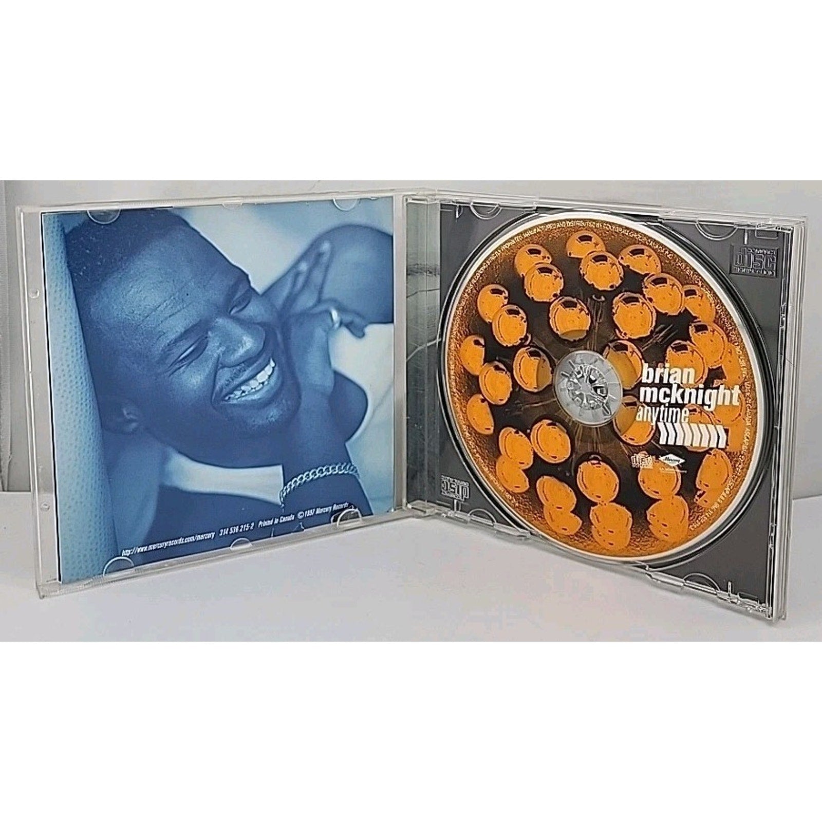 Anytime by Brian McKnight (CD, 1997)