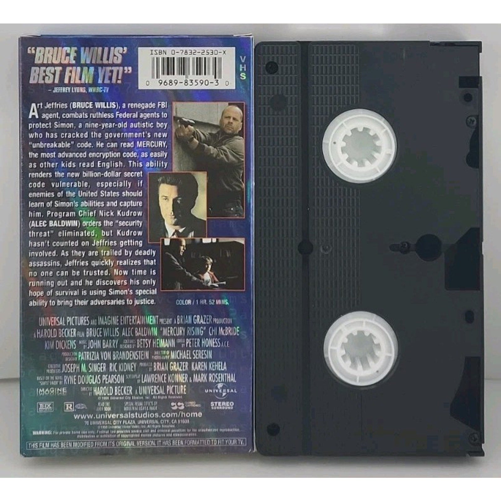 Mercury Rising (VHS, 1998)
